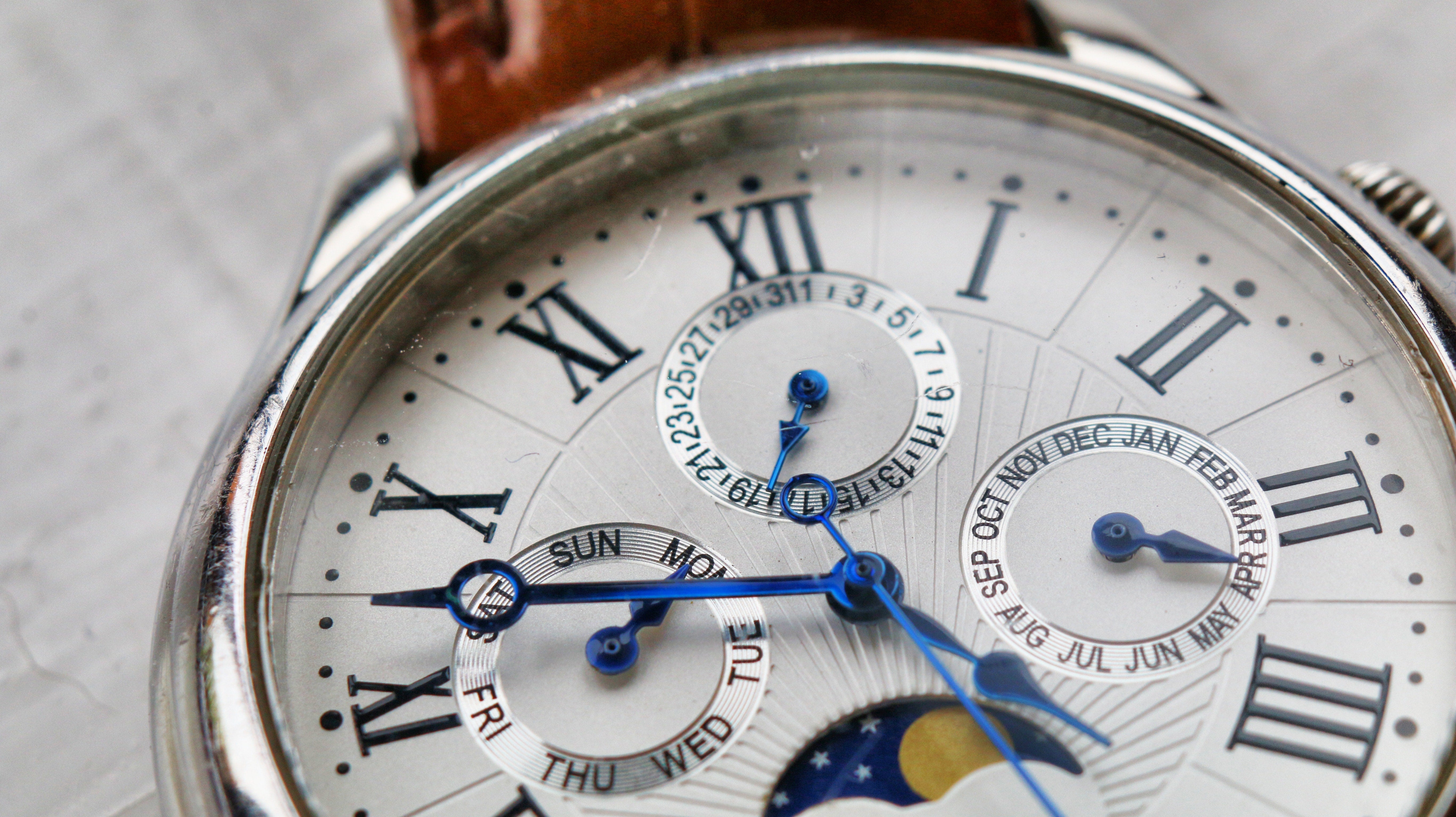 Watch with Chronograph and Date