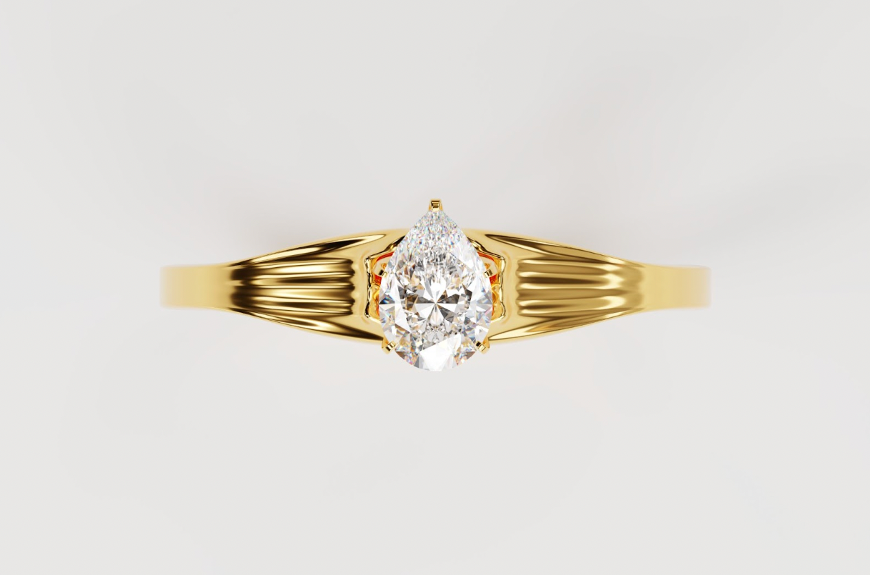 Gold Diamond Ring