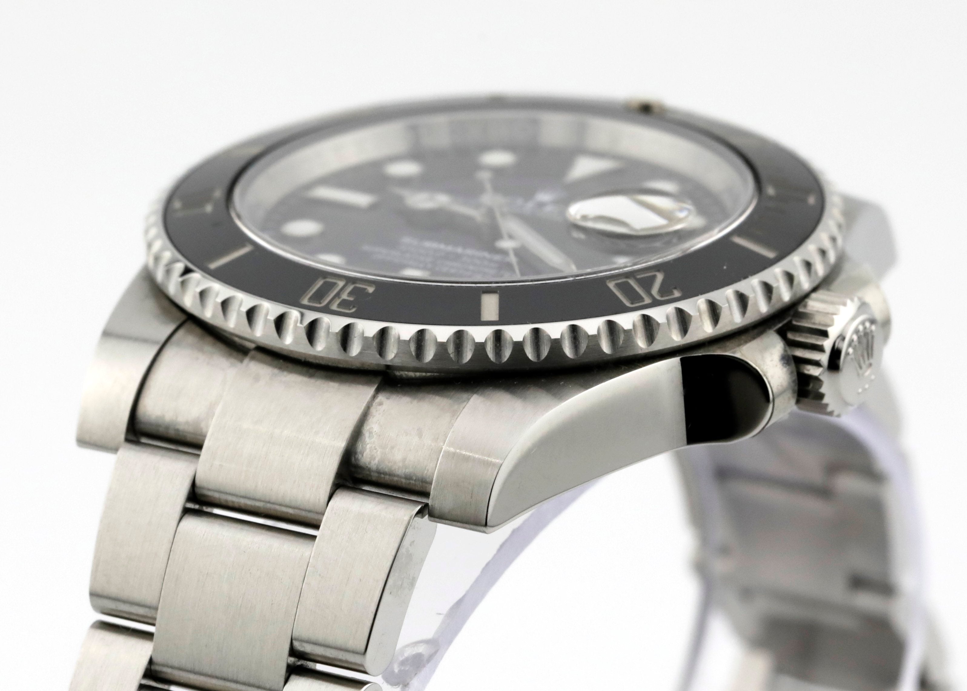 Pre Owned Rolex Submariner Date Ref# 116641LN