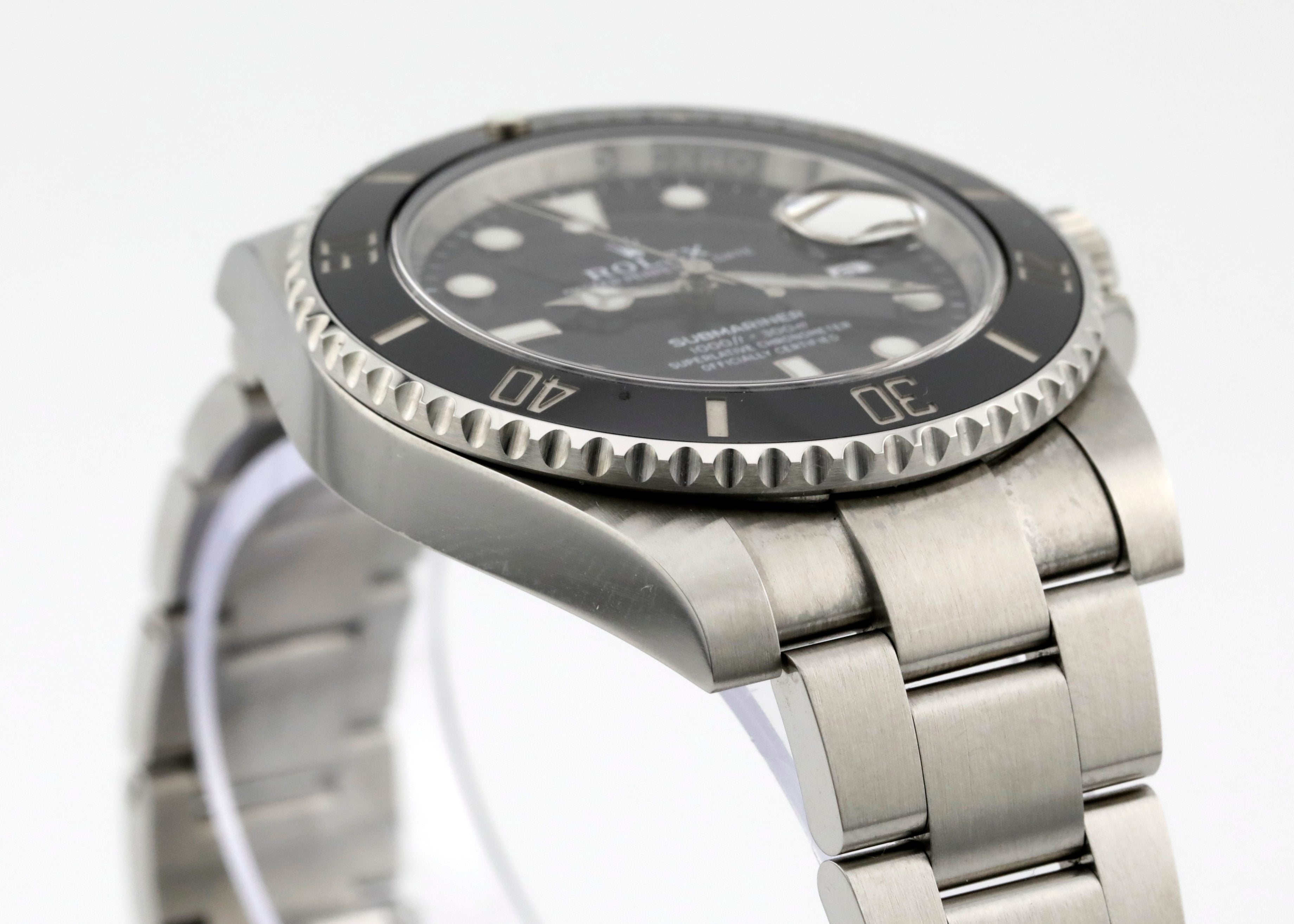 Pre Owned Rolex Submariner Date Ref# 116641LN