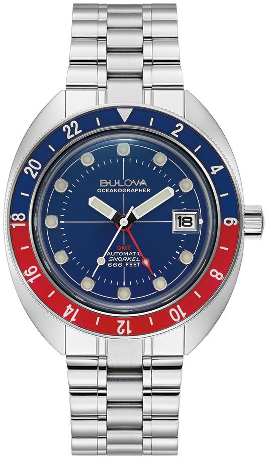 Bulova Oceanographer GMT Ref# 96B405