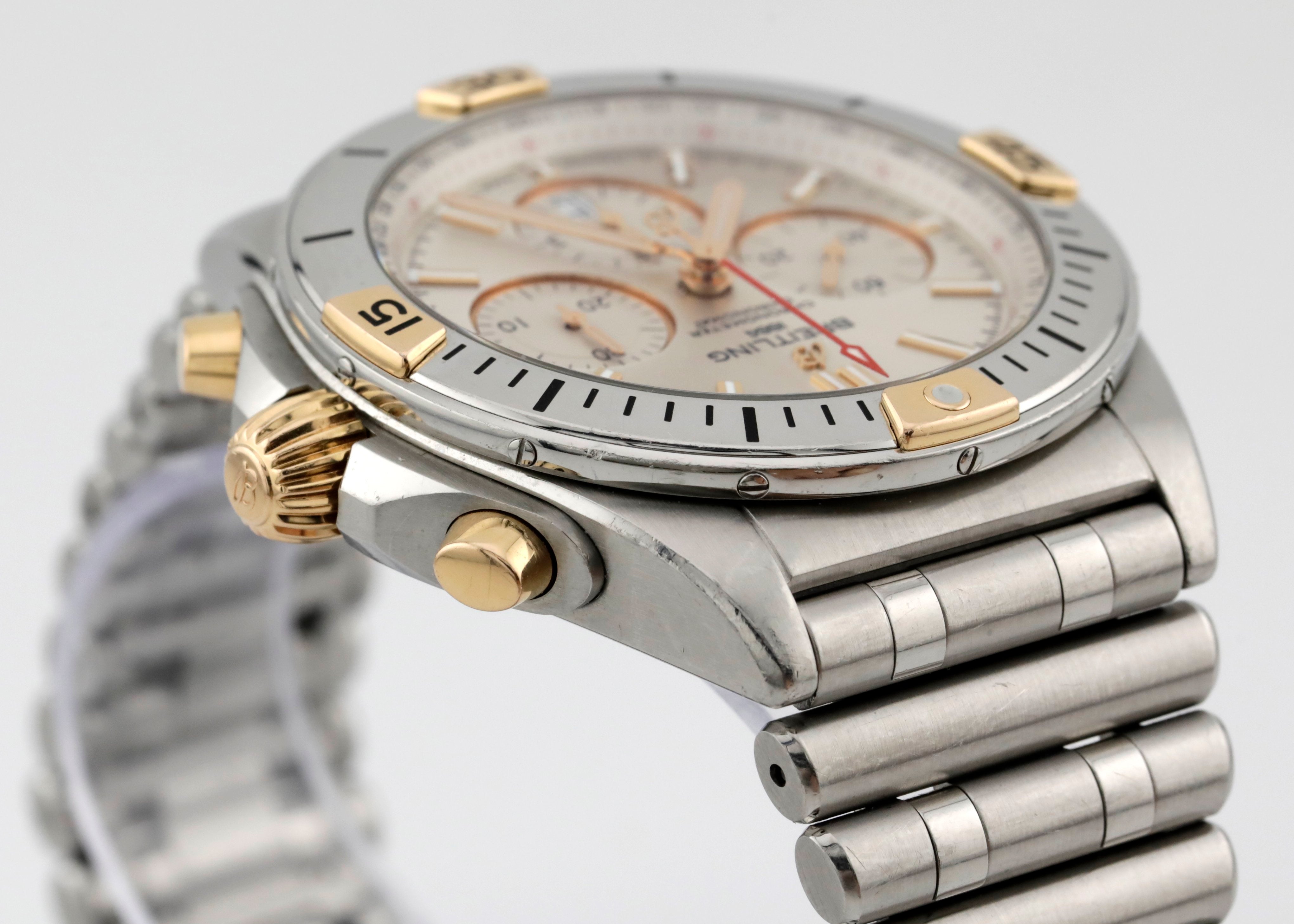 Pre Owned Breitling Chronomat B01 42 Two Tone Ref# IB0134101G1A1