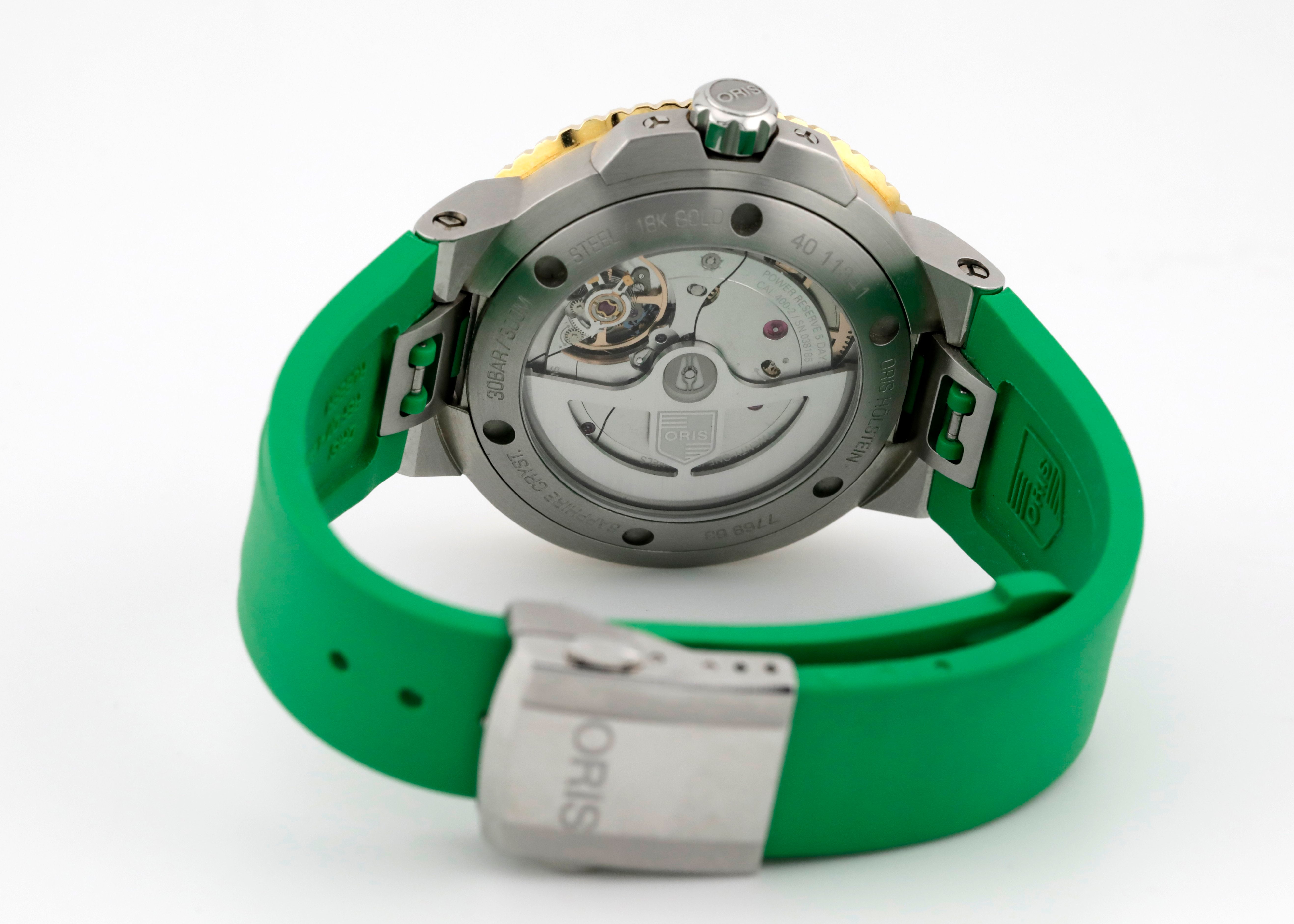 Pre Owned Oris Aquis two tone Ref# 01 400 7769 6357