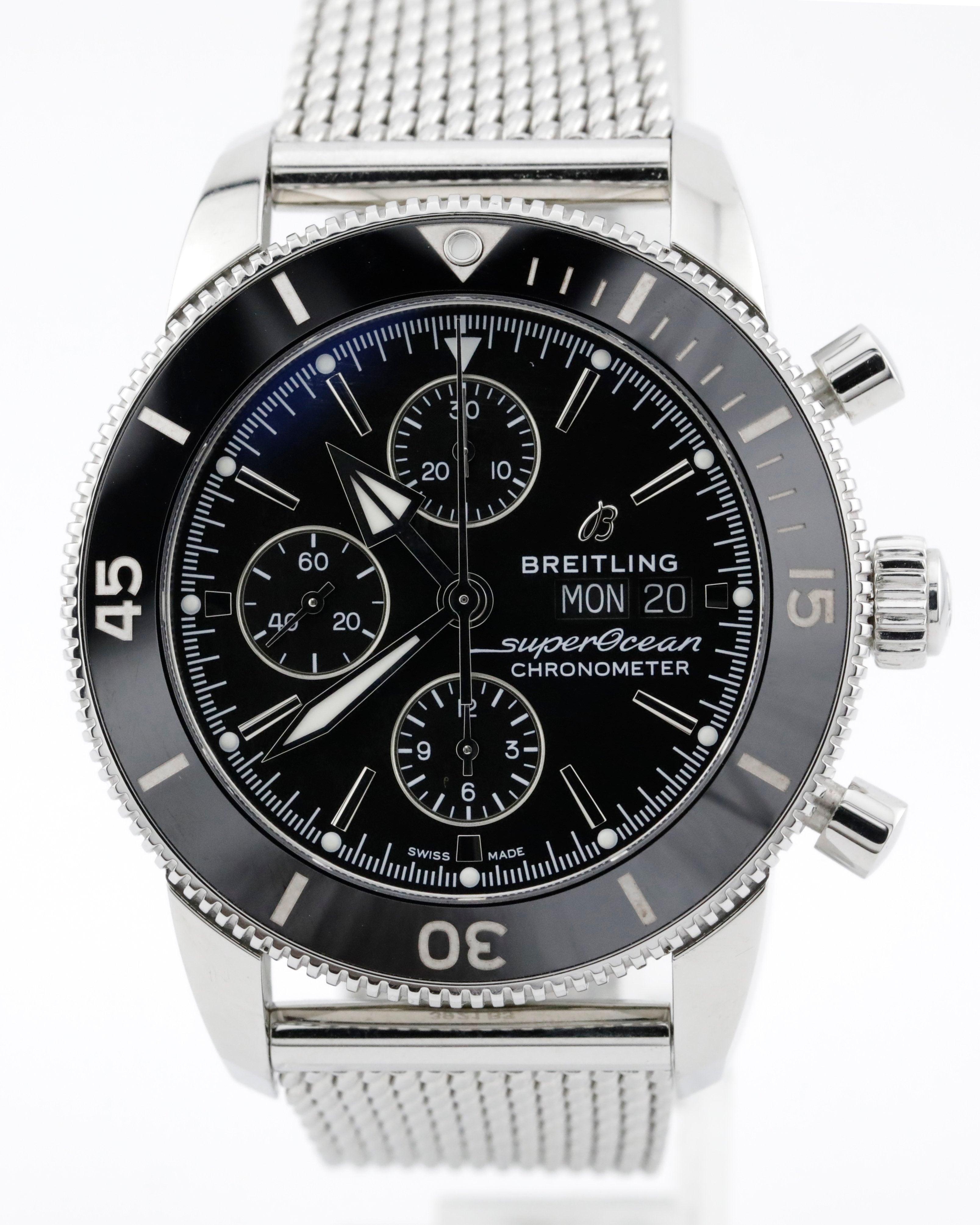 Pre-Owned Breitling Superocean Heritage II Ref# A13313121B1A1
