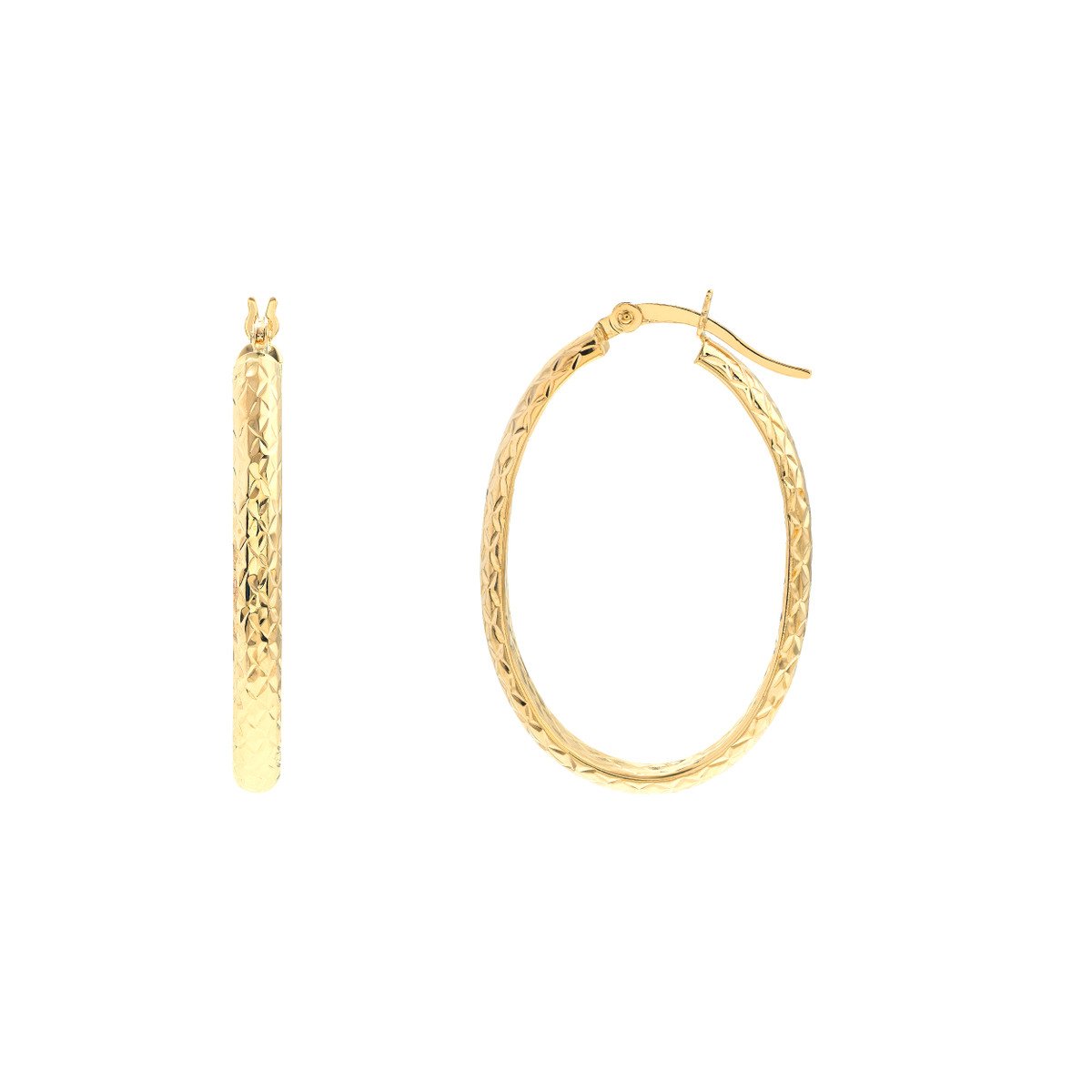 Gold Hoop Earrings