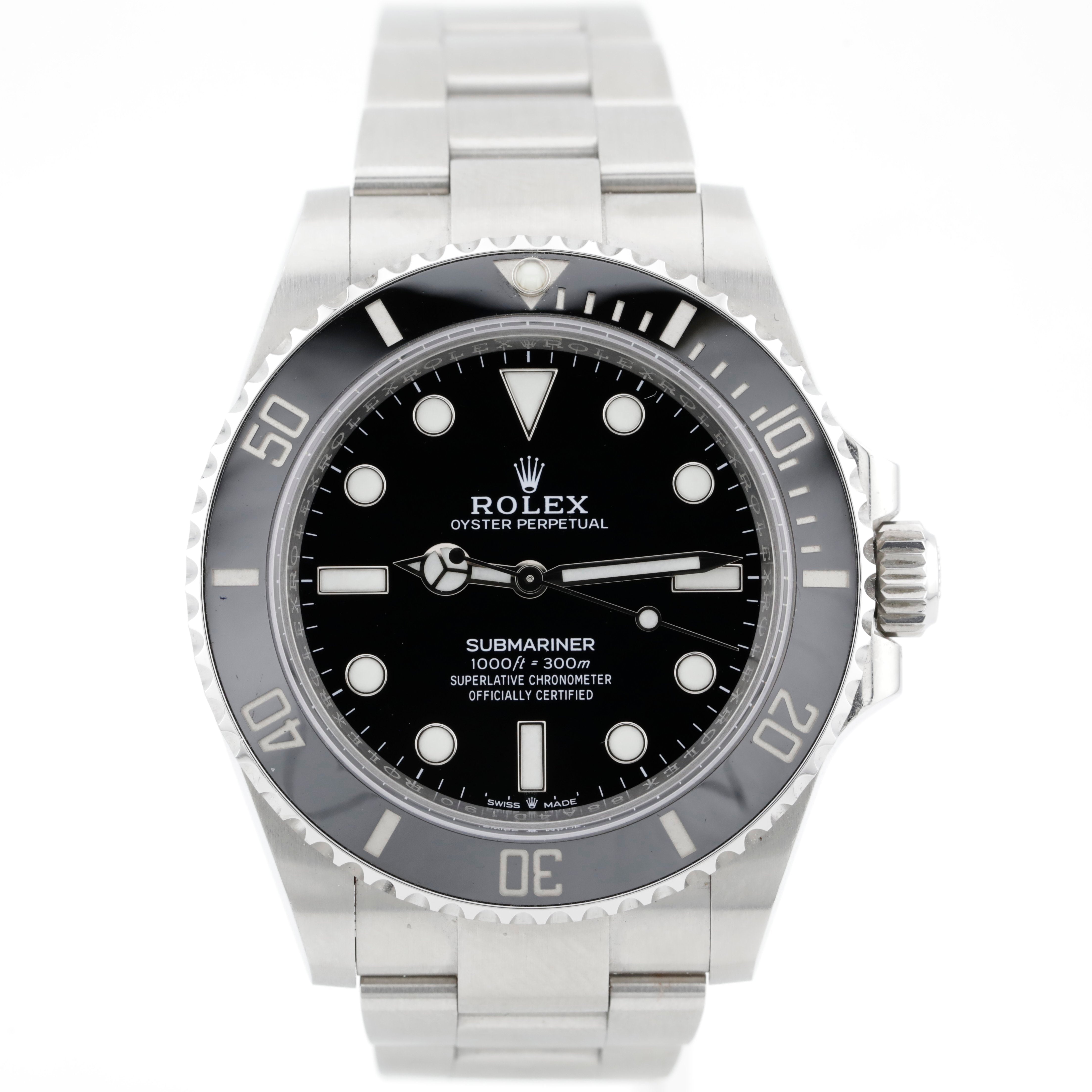 Pre Owned Rolex Submariner No Date Ref# 124060