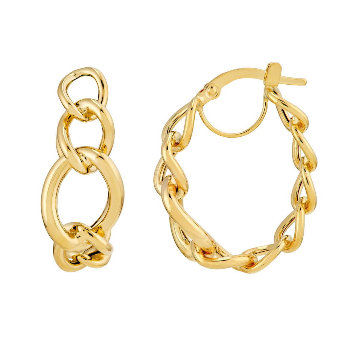 Gold Hoop Earrings