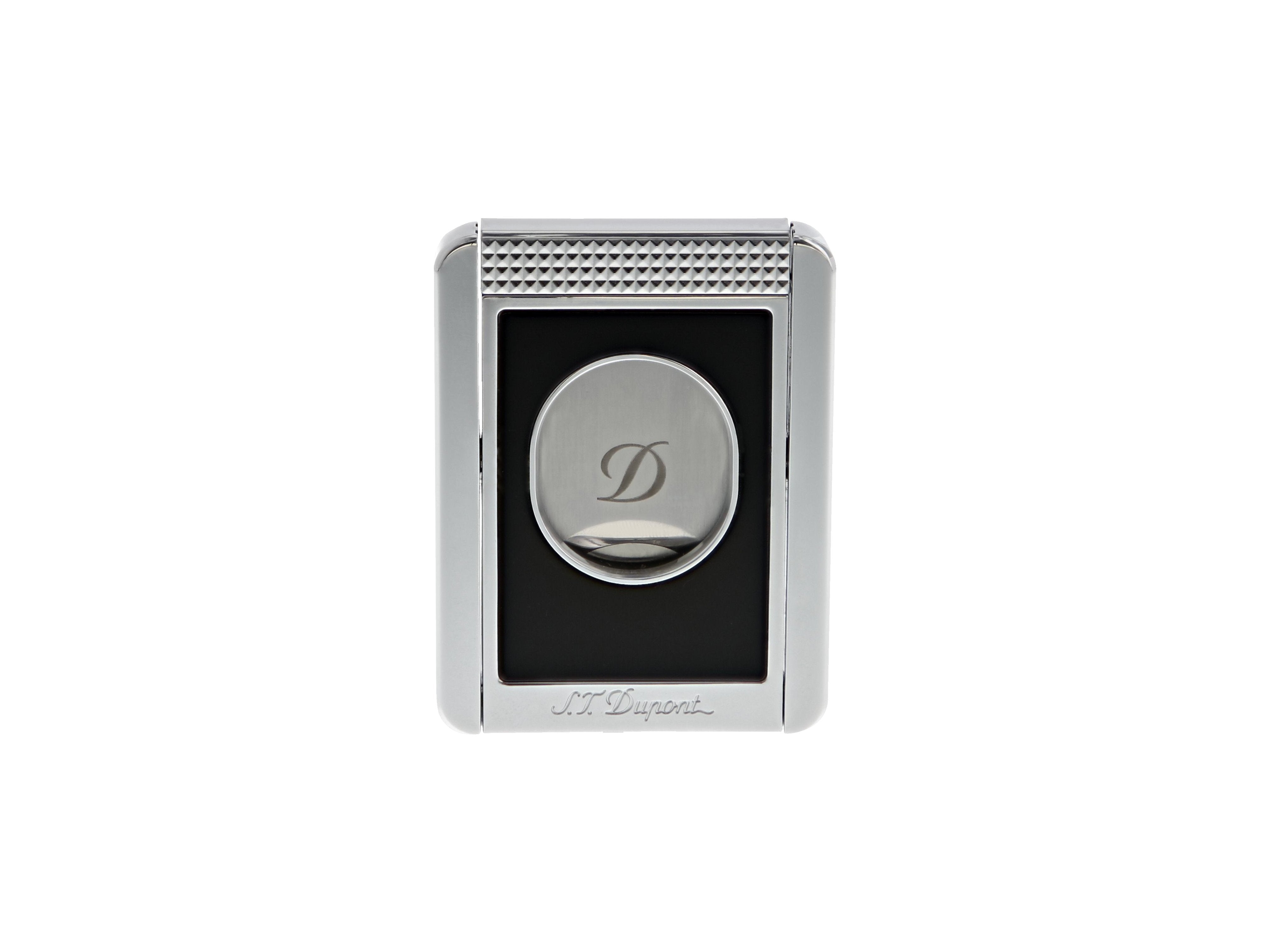 S.T. Dupont Black chrome cigar cutter stand