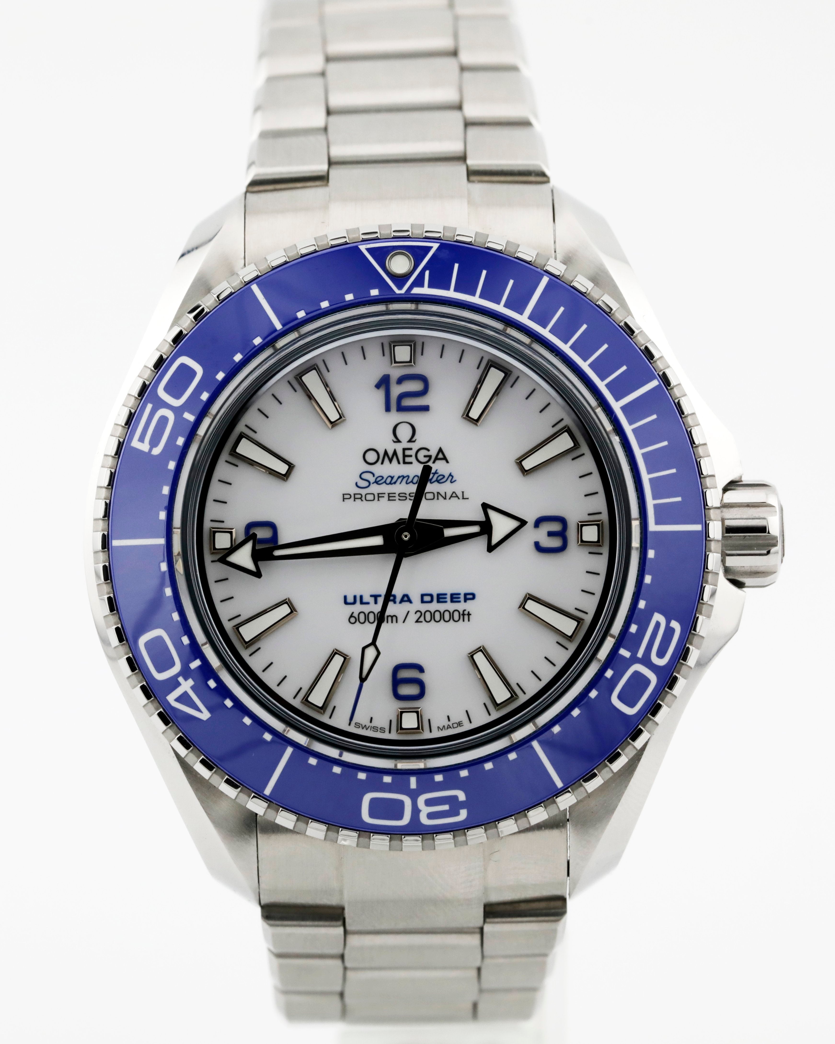 Pre Owned Omega Seamaster Planet Ocean 6000m Ultra Deep Ref# 21530462104001
