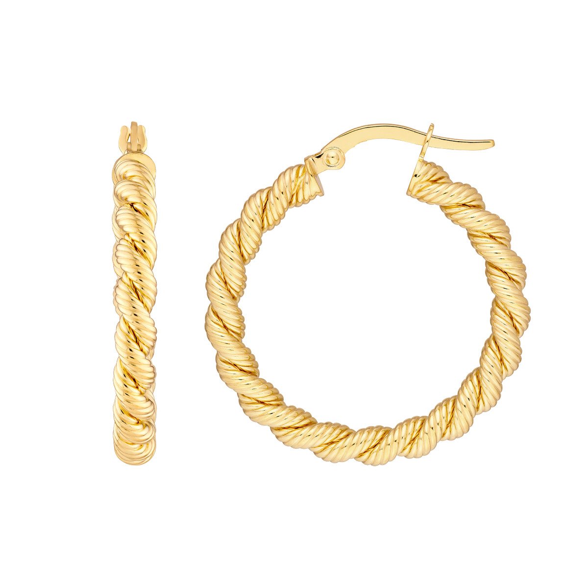 Gold Hoop Earrings