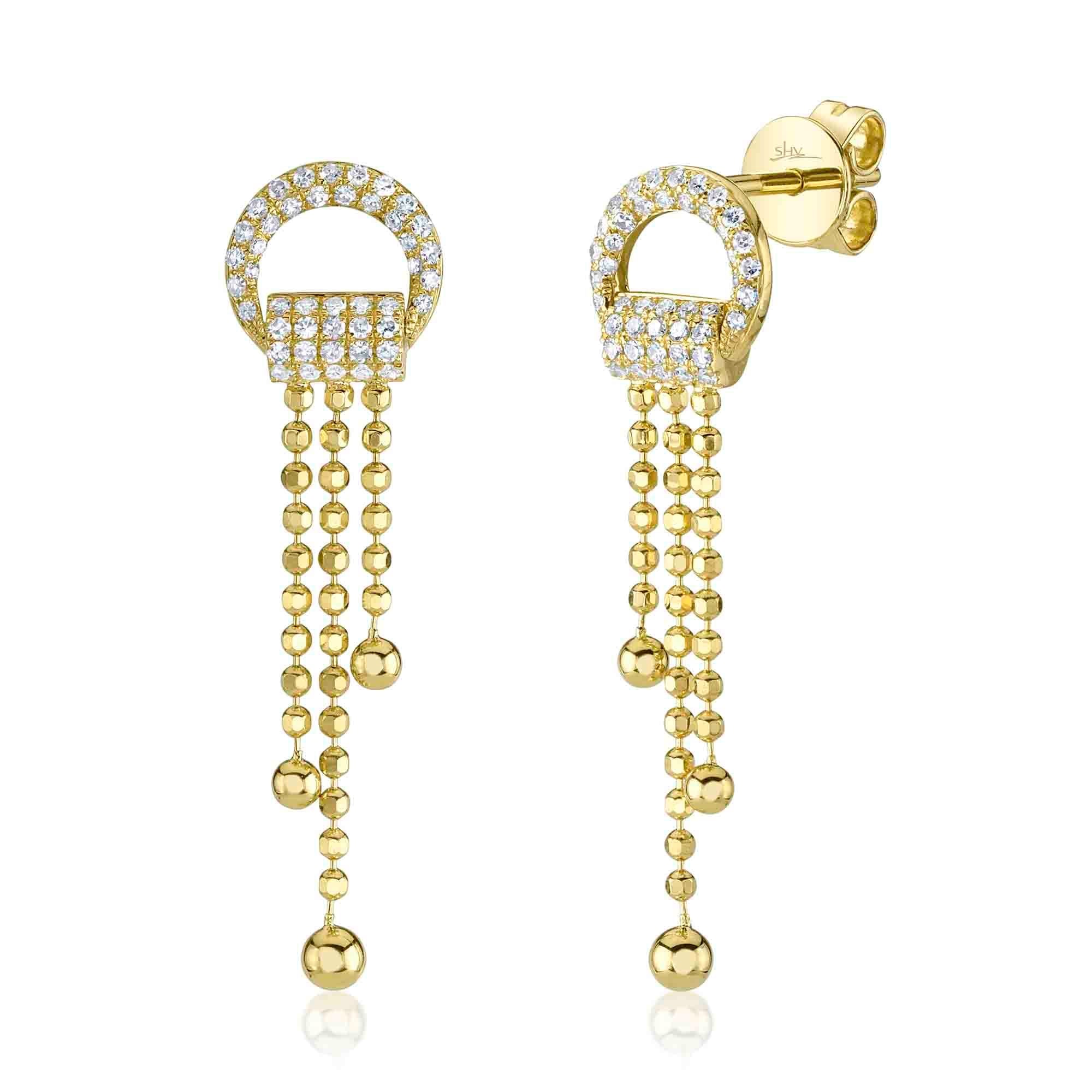 Shy Creation Diamond Earrings