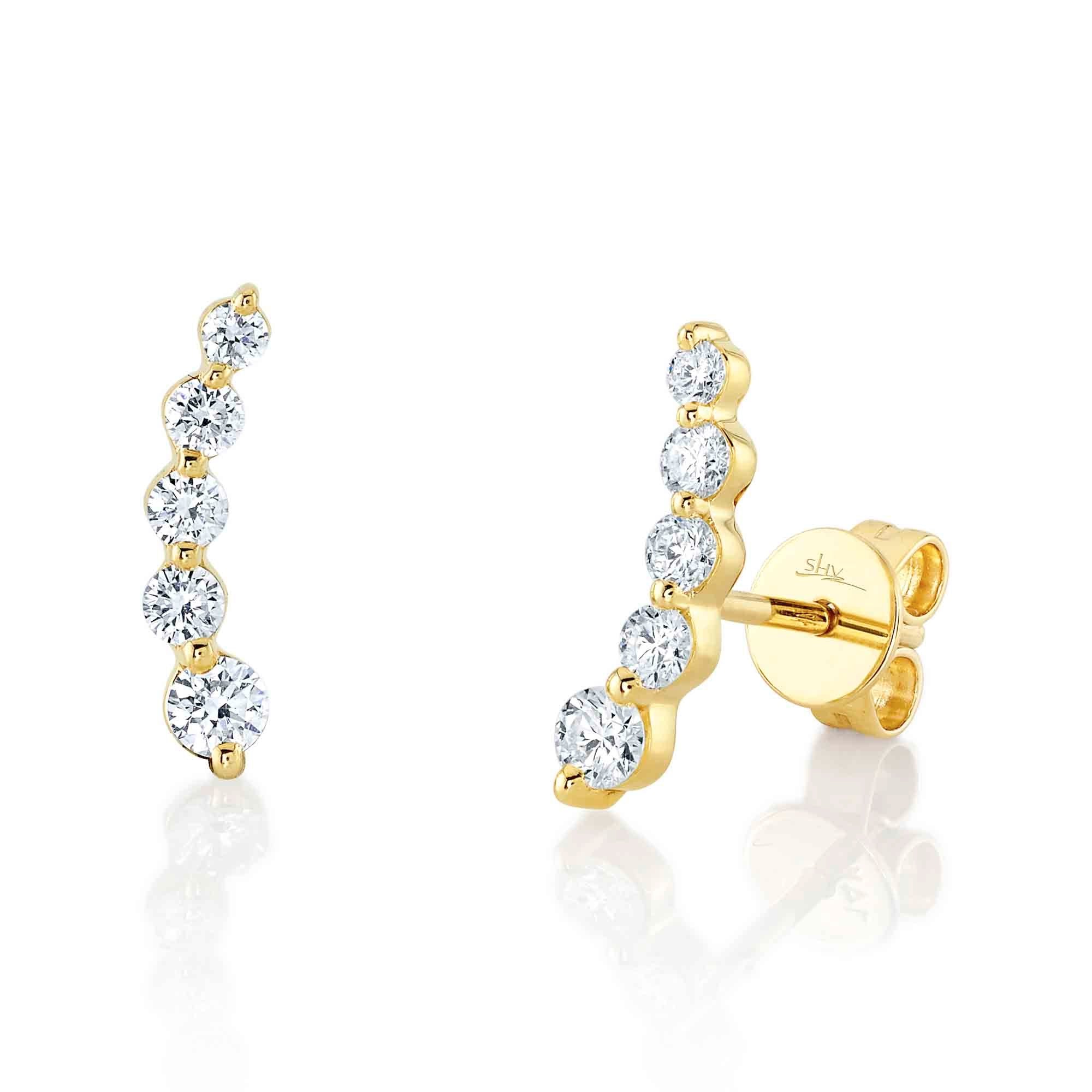 Shy Creation Diamond Earrings