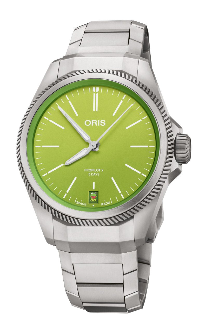 Oris ProPilot X Kermit Edition Ref# 01 400 7778 7157-Set
