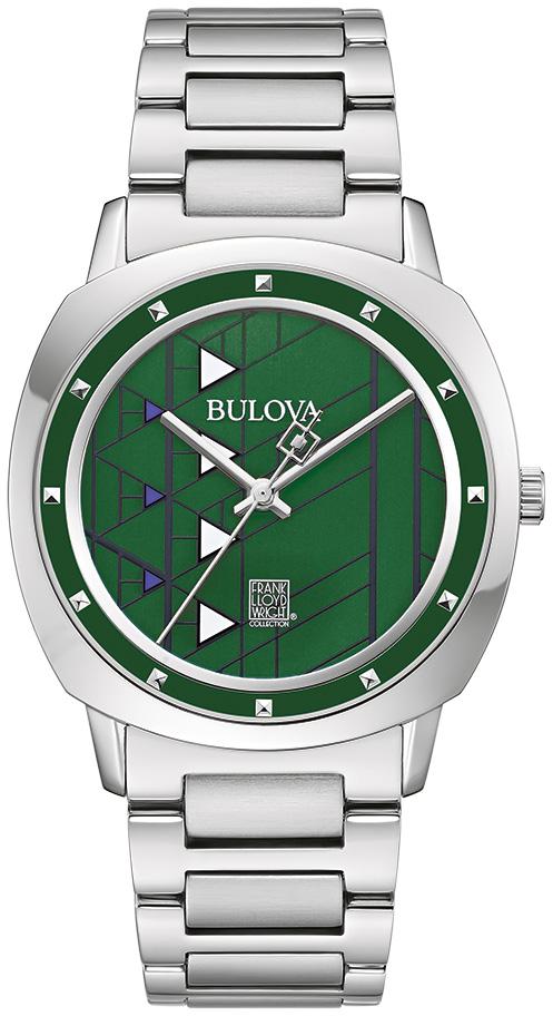 Bulova Frank Lloyd Wright Hollyhock House Ref# 96A286