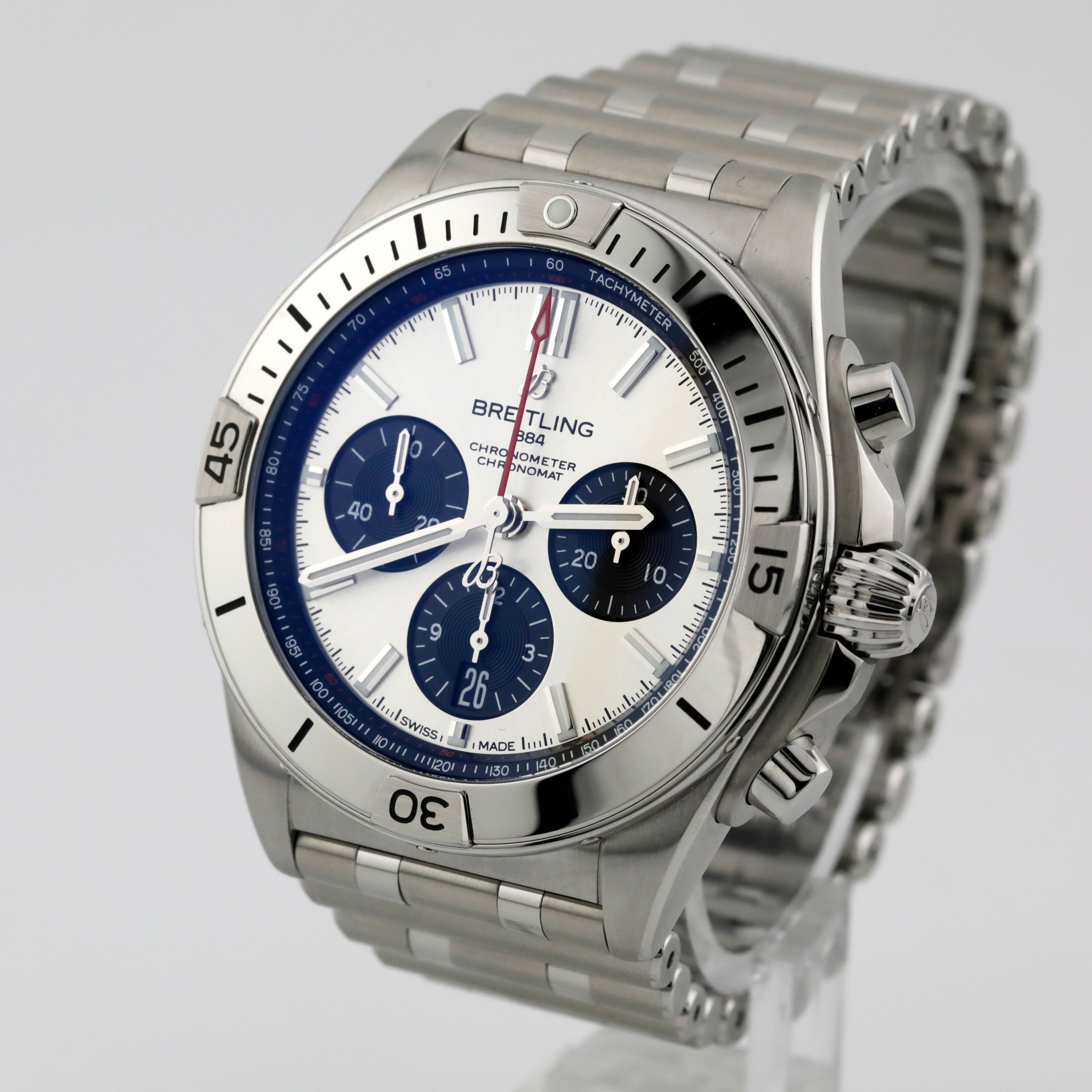 Pre Owned Breitling Chronomat B01 42 Ref# AB0134101G1A1