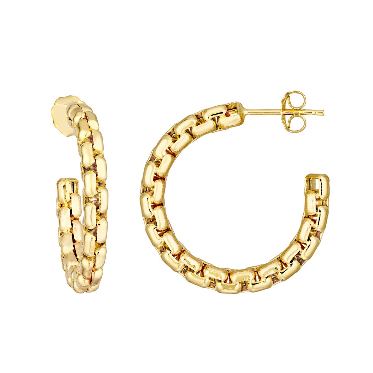Gold Hoop Earrings