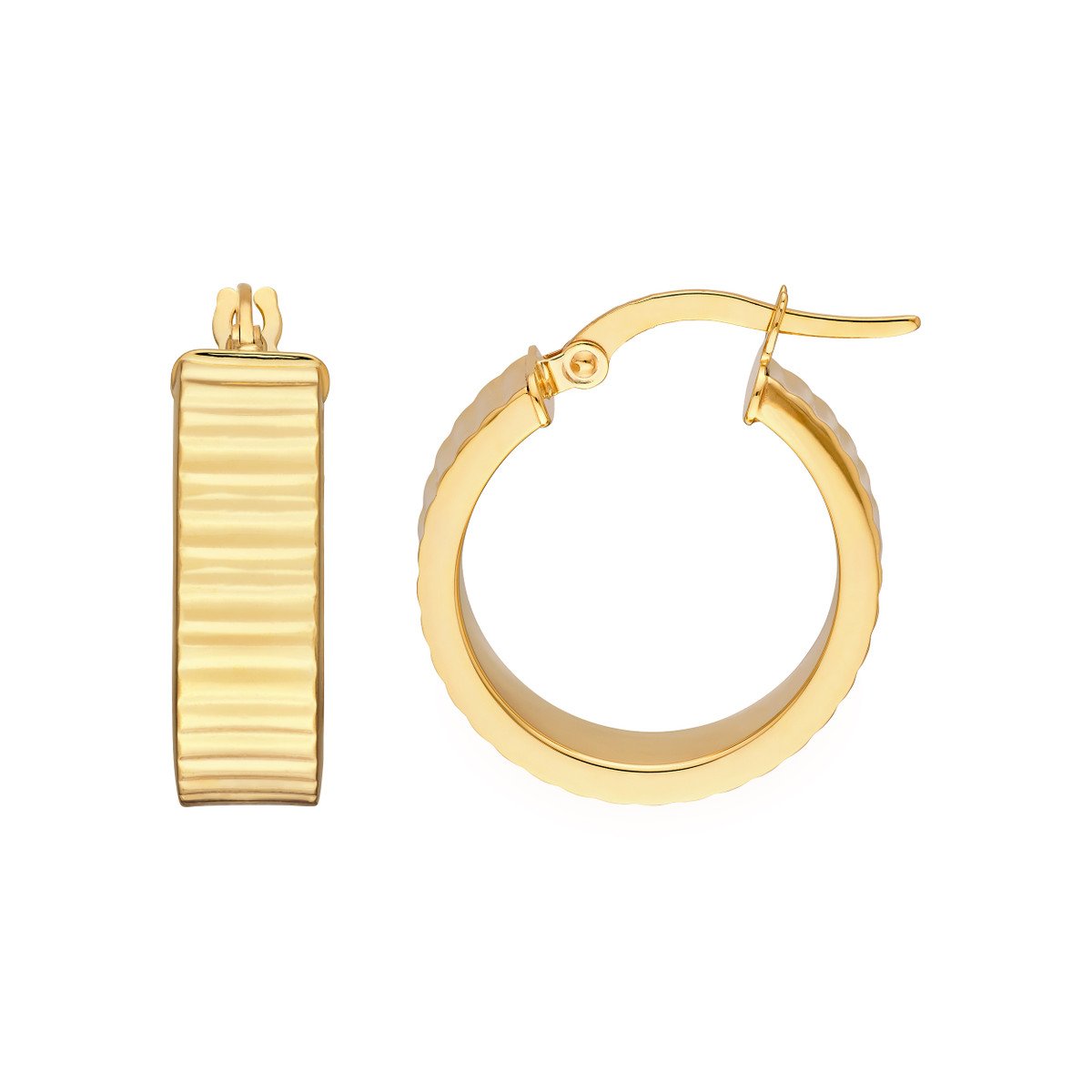 Gold Hoop Earrings