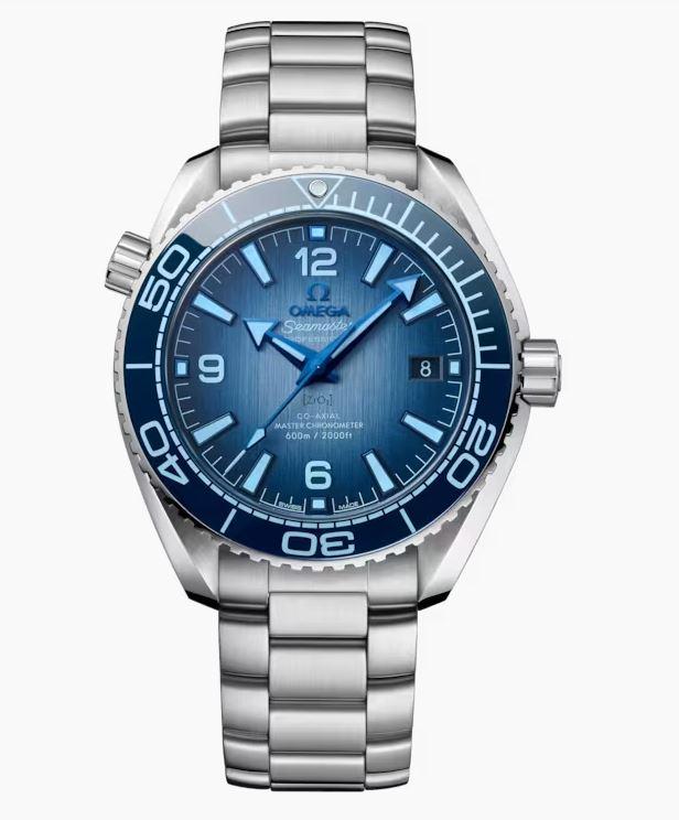Omega Seamaster Planet Ocean 600M Summer Blue Ref# 21530402003002