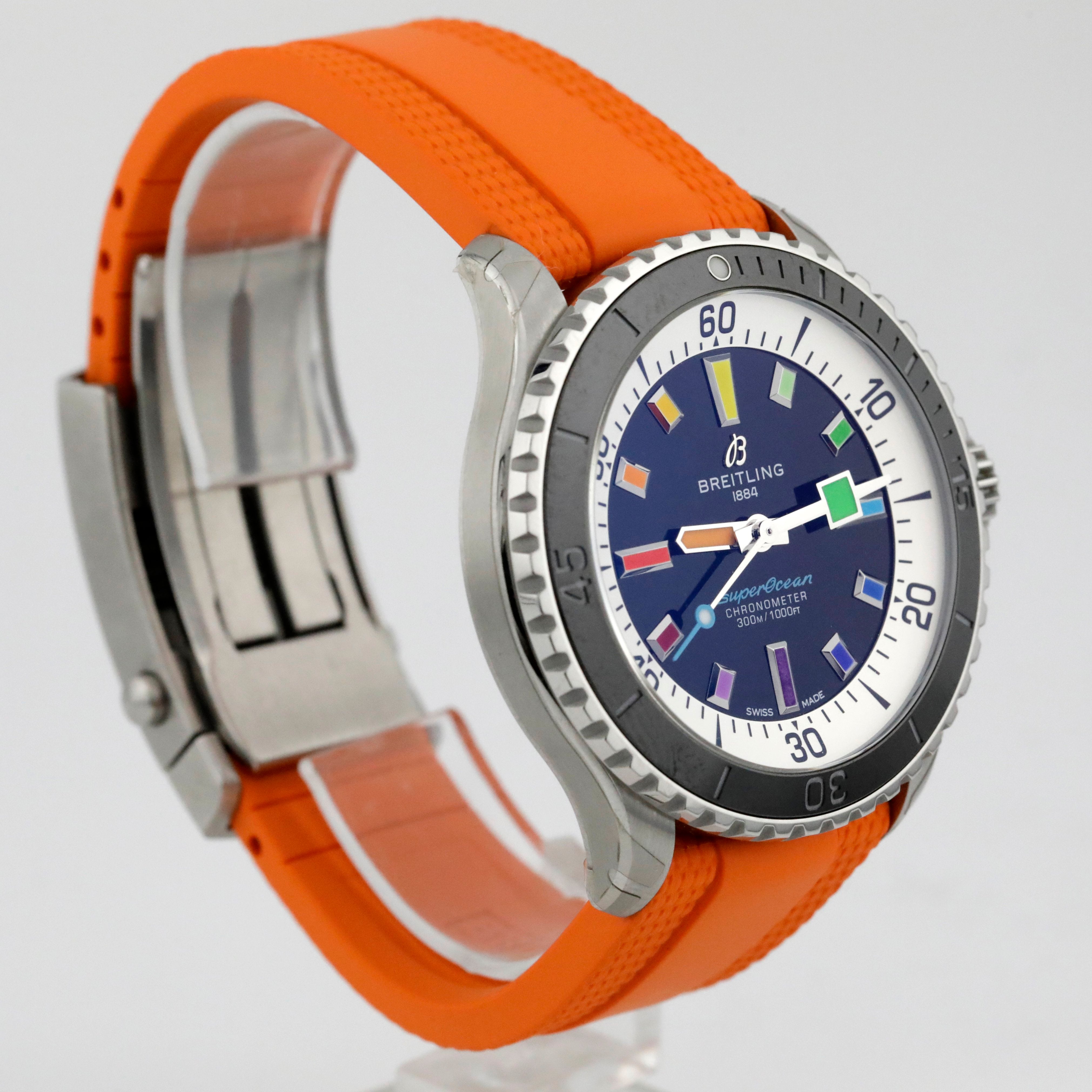 Pre-Owned Breitling Superocean Automatic 42 Rainbow Ref. # A17375211B2S4