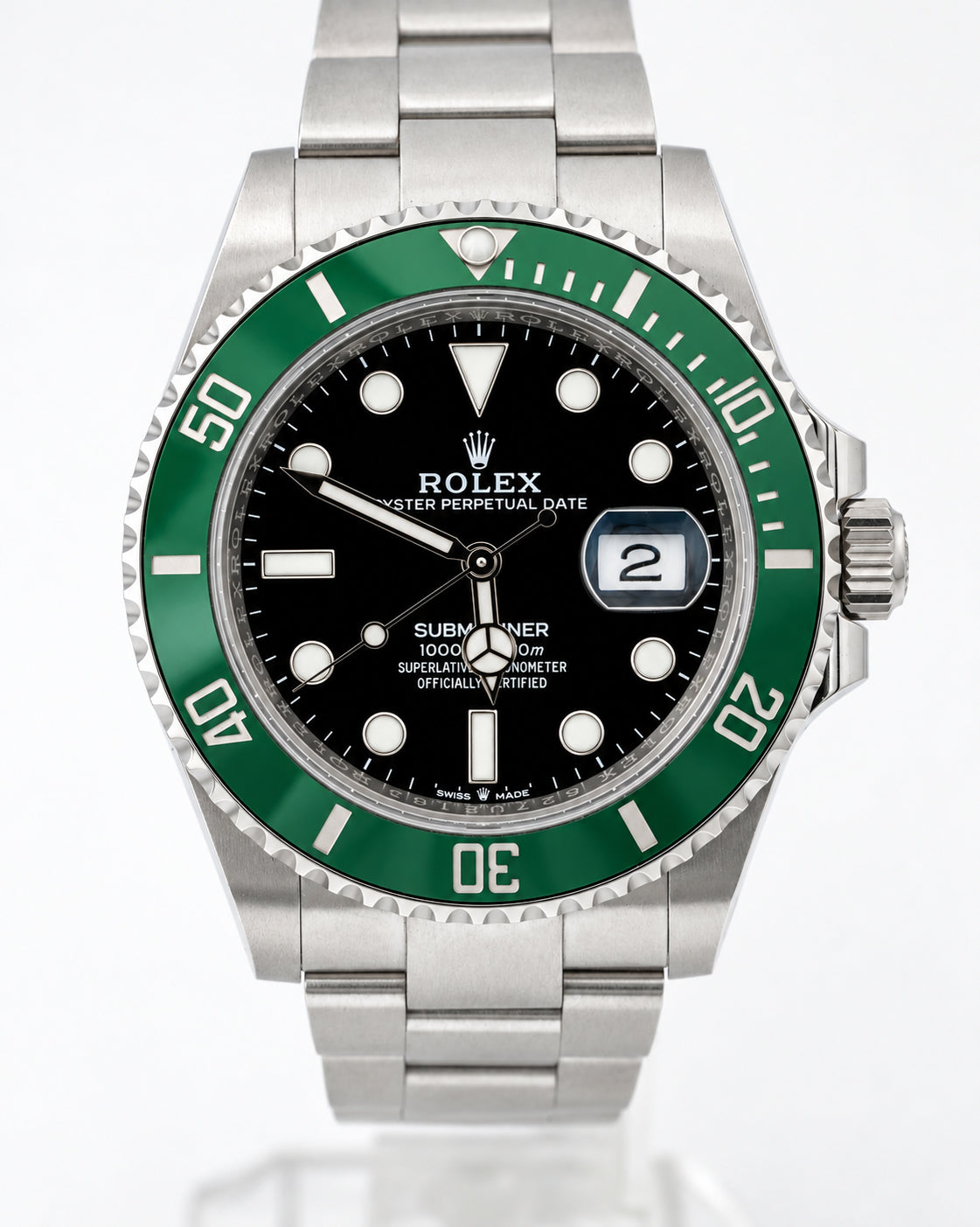 Pre Owned Rolex Submarnier Starbucks, ref. 126610LV