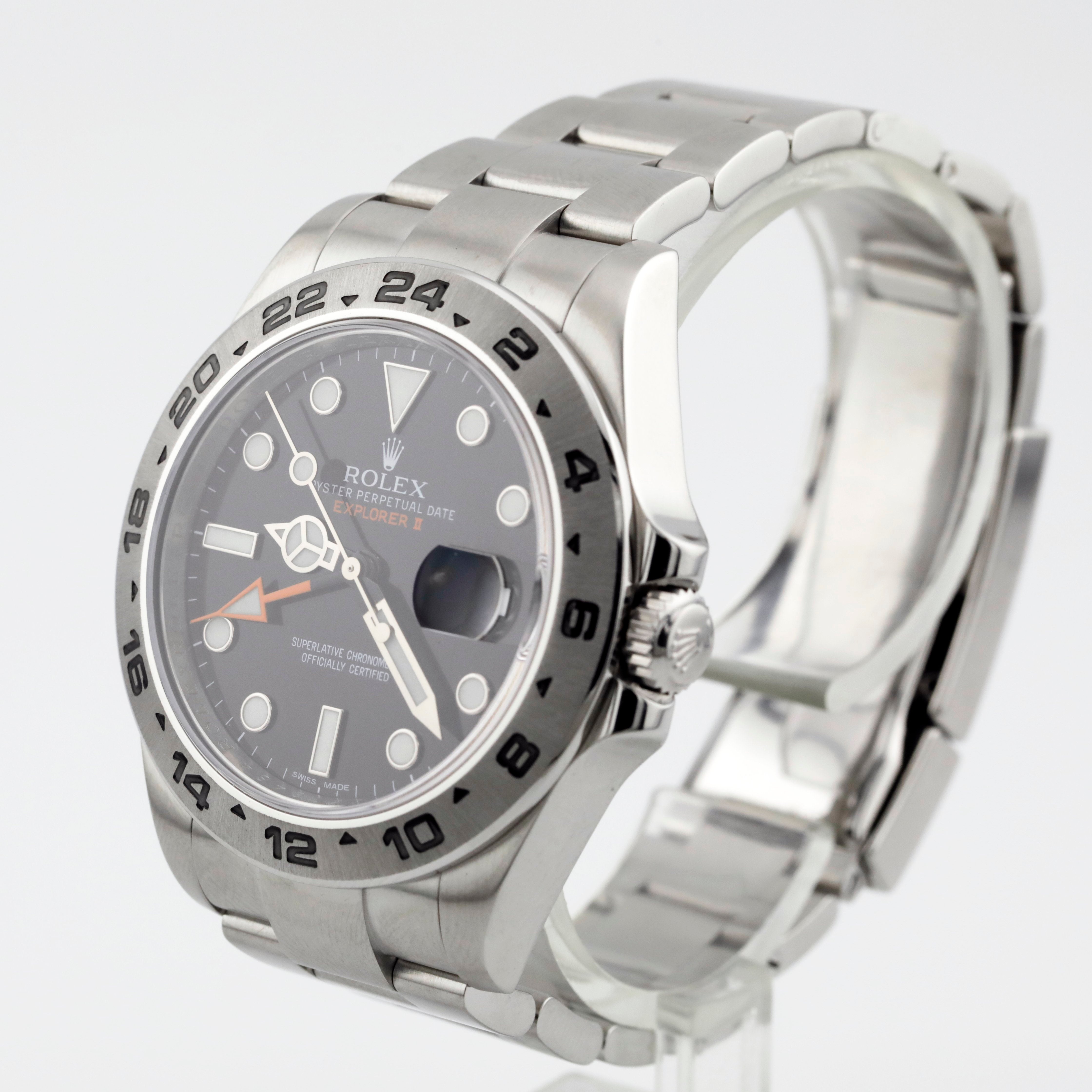 Pre Owned Rolex Explorer II Ref# 216570
