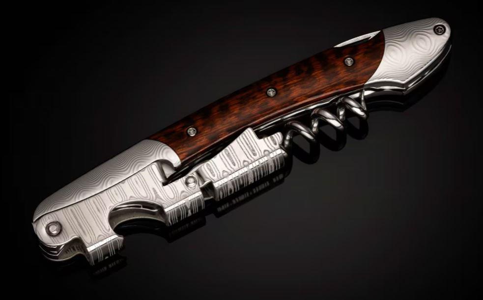 William Henry Cluster Hand-Forged Wine Opener & Corkscrew