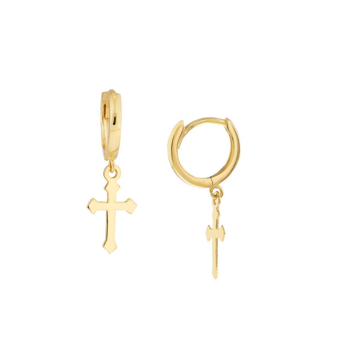 Cross Dangle Earrings