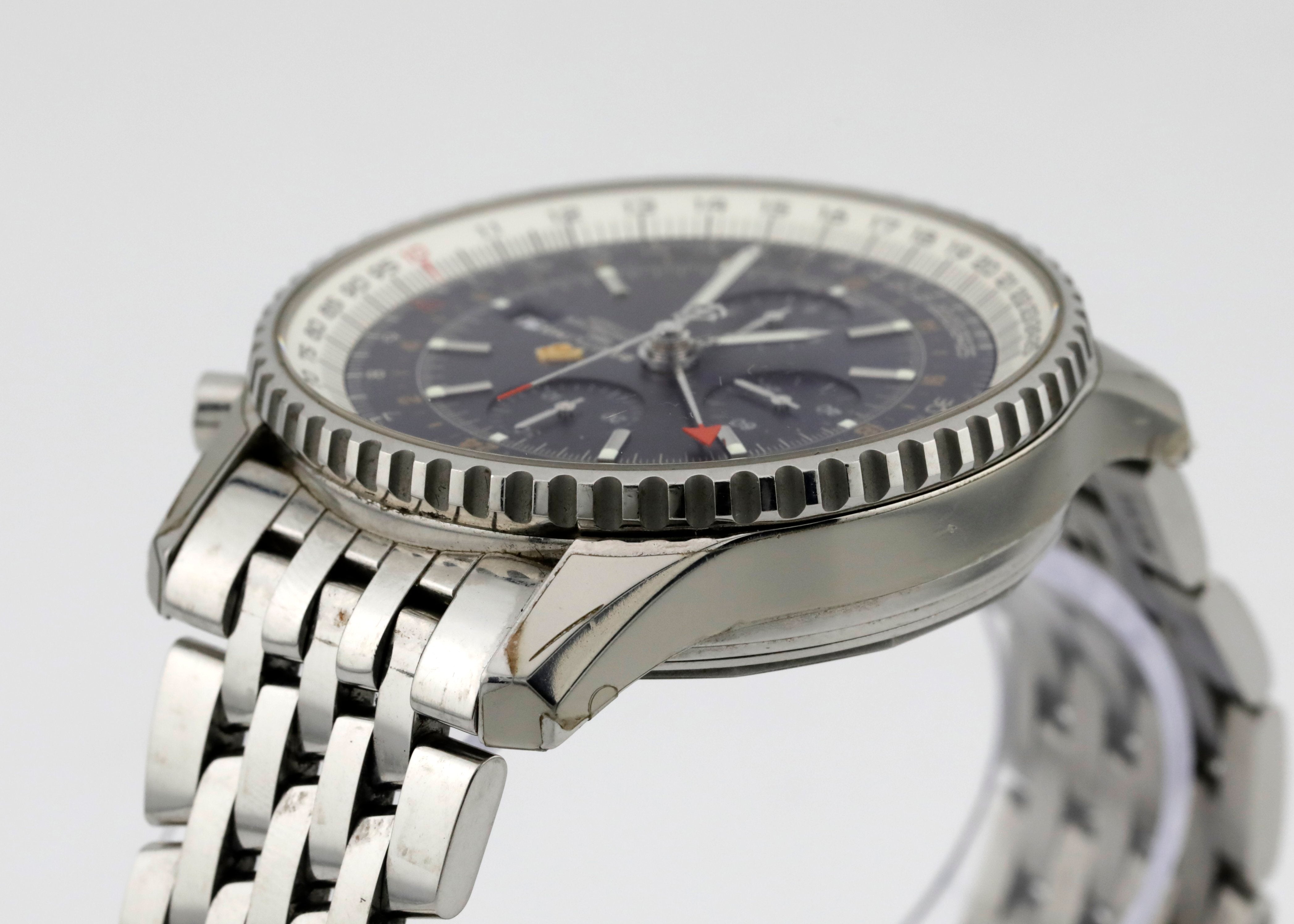 Pre Owned Breitling Navitimer GMT 46 Ref# A24322121C2X2