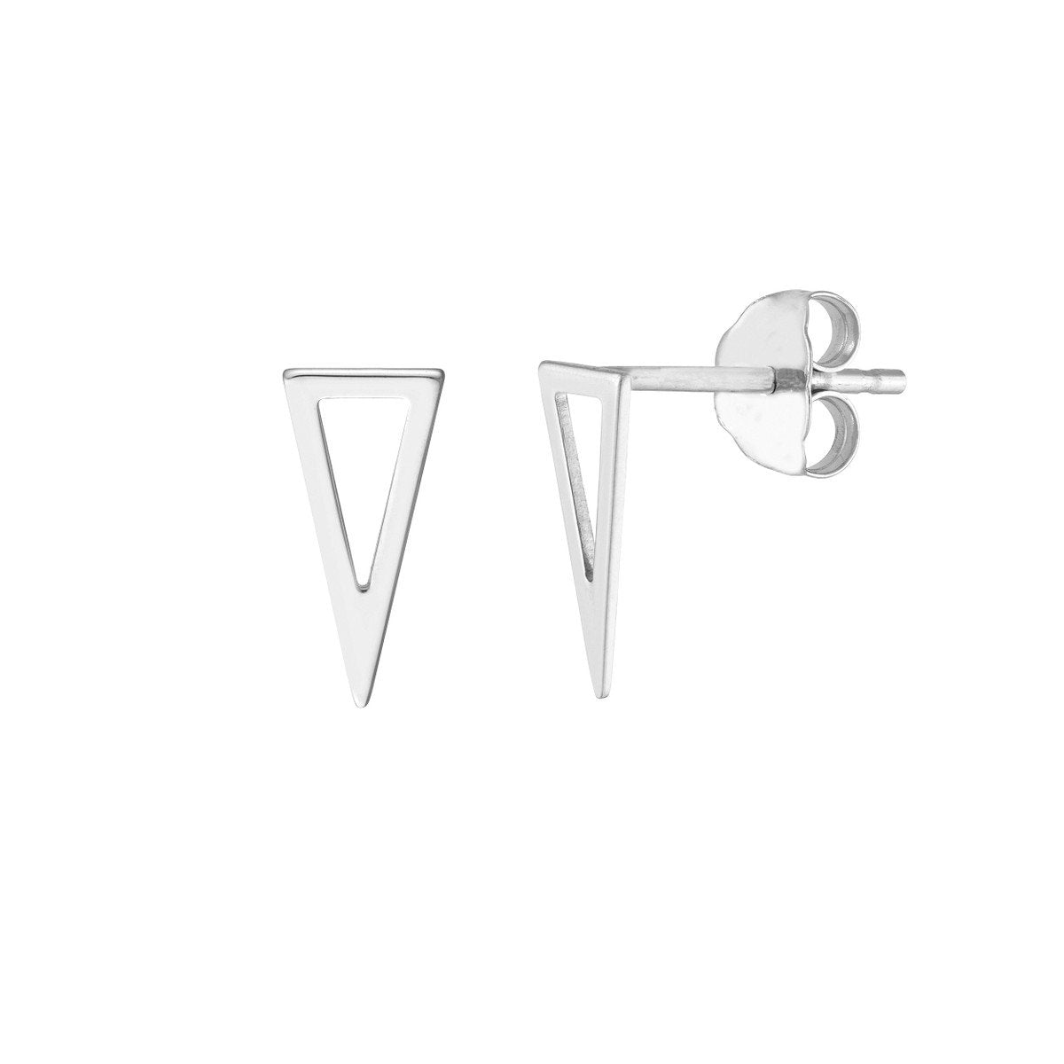 Triangle Stud Earrings