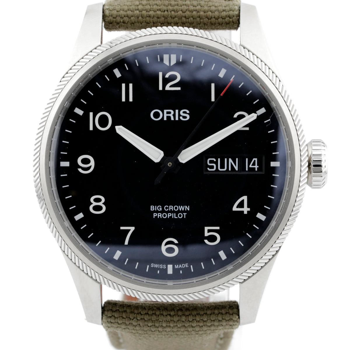 Pre Owned Oris Big Crown ProPilot Big Date Ref# 0175277604164-0732202LC
