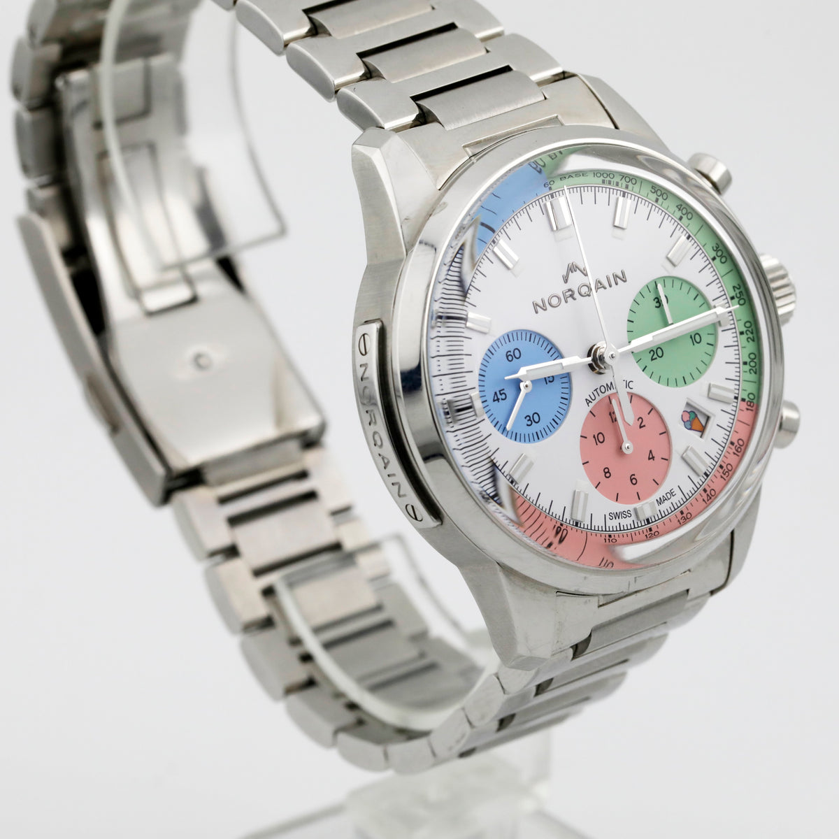 Pre Owned Norqain Freedom 60 Enjoy Life Special Edition Ice cream Ref# N2201.19S01.C01