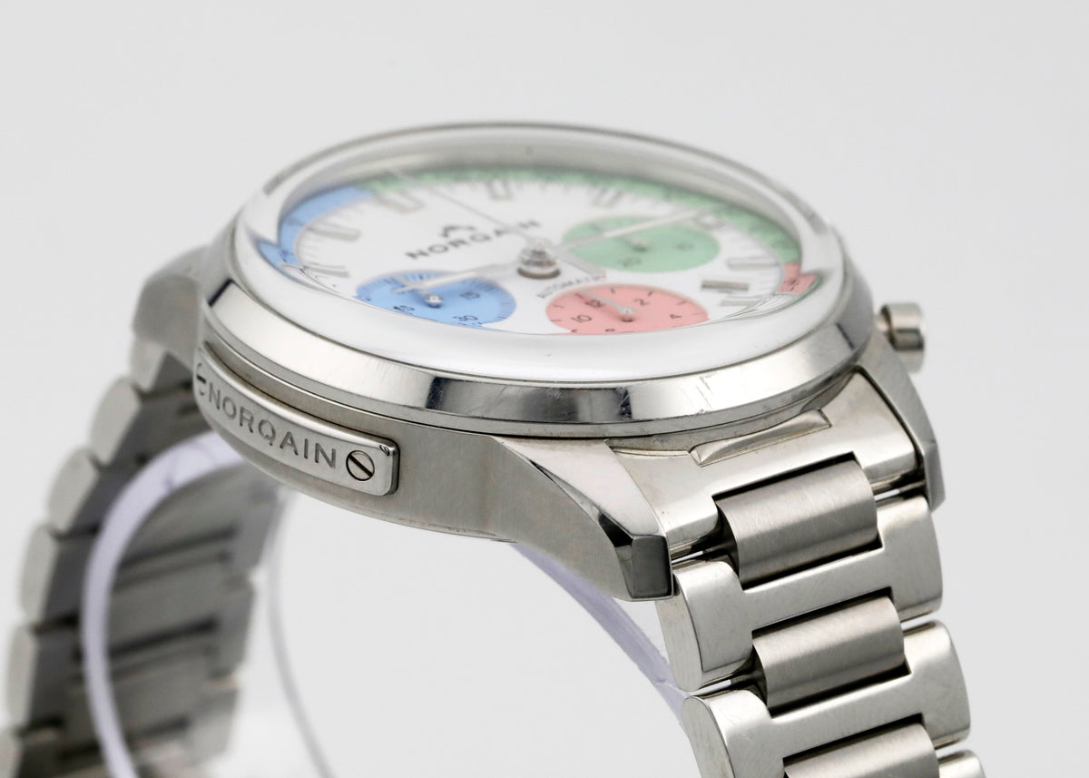 Pre Owned Norqain Freedom 60 Enjoy Life Special Edition Ice cream Ref# N2201.19S01.C01