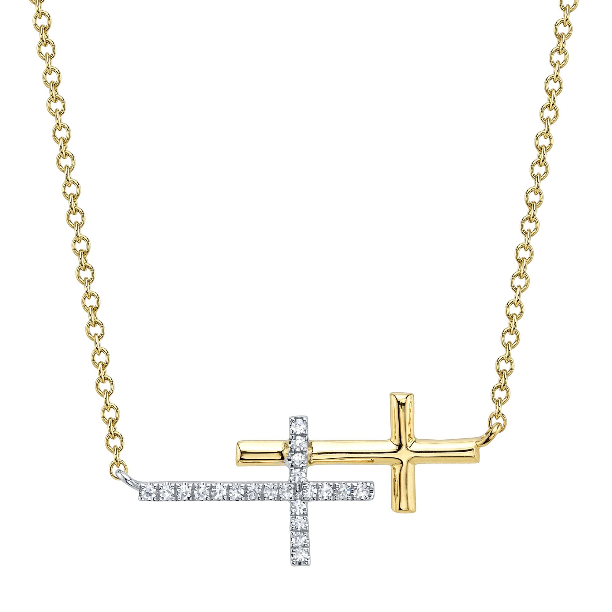 Shy Creation Cross Necklace