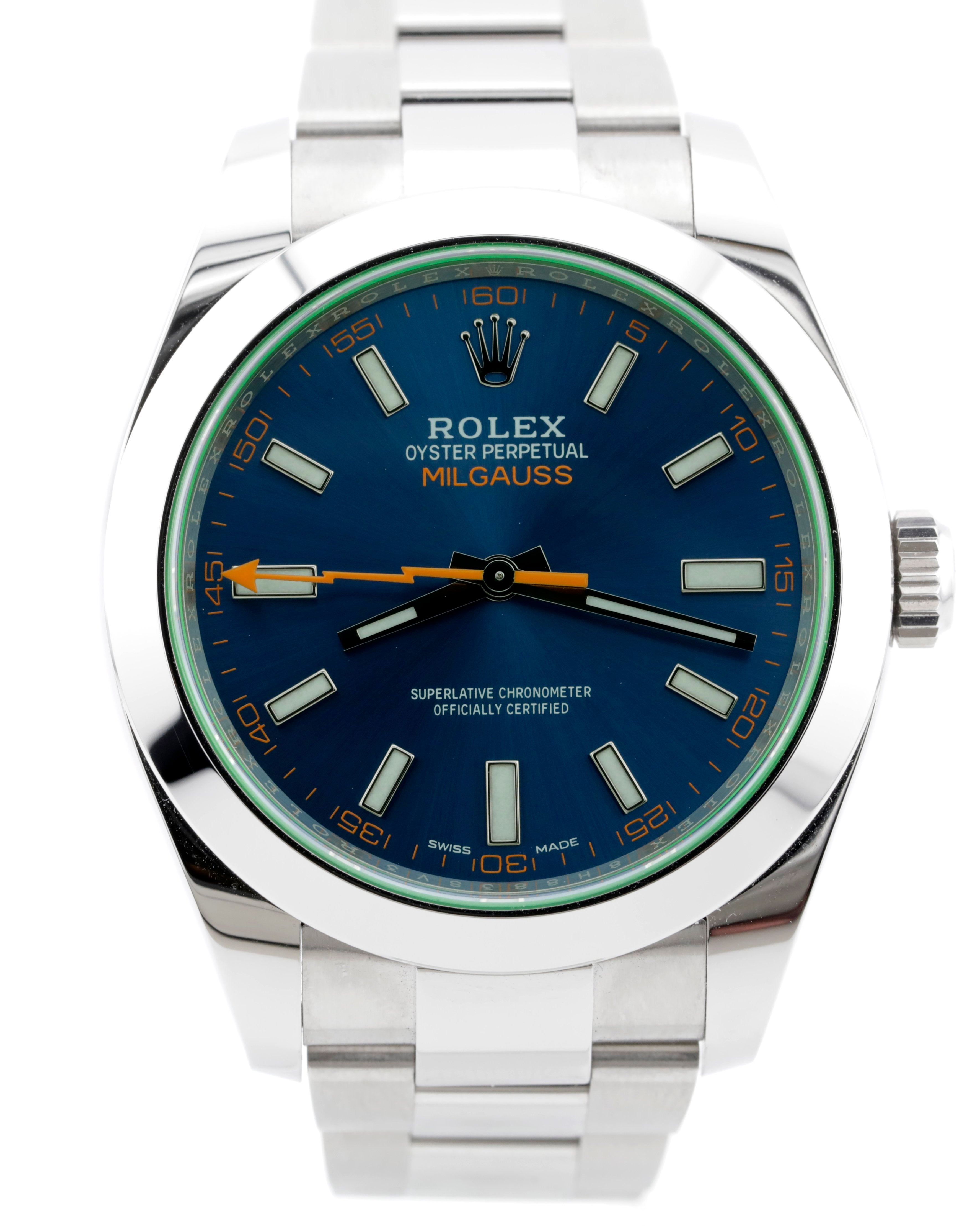 Pre Owned Rolex Milgauss Ref# 116400GV