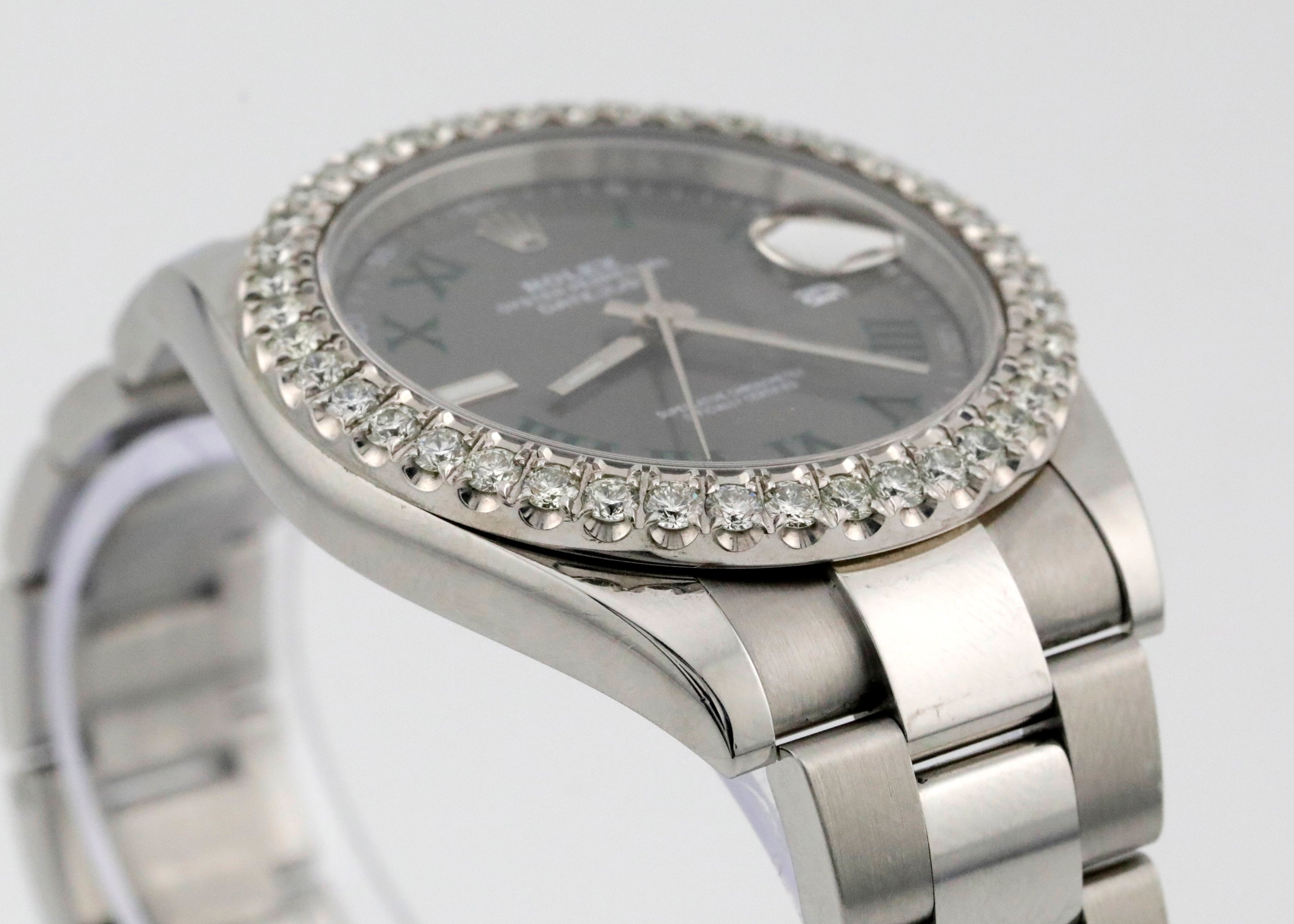 Pre Owned Rolex Datejust 41, Wimbledon Dial, ref. 126300
