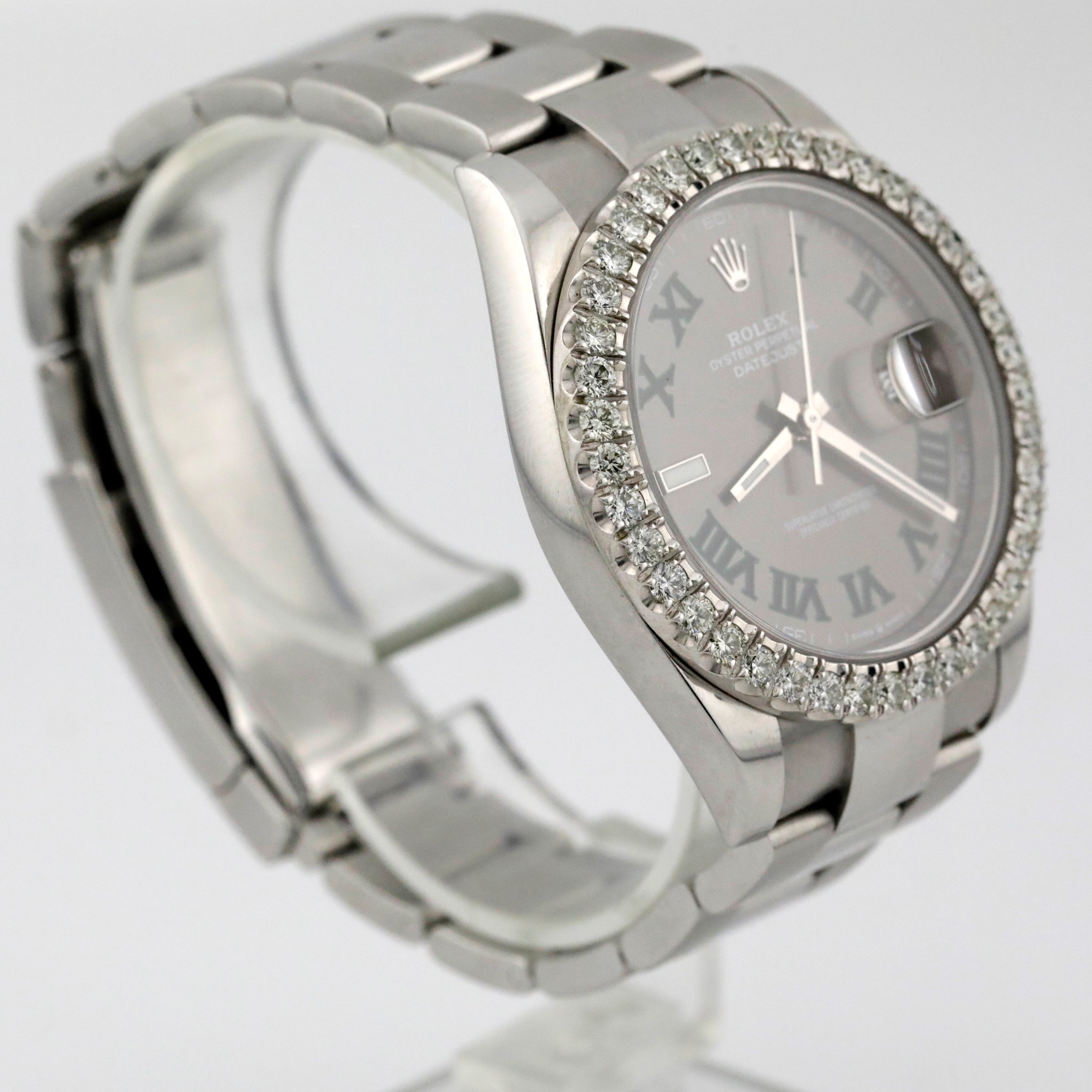 Pre Owned Rolex Datejust 41, Wimbledon Dial, ref. 126300