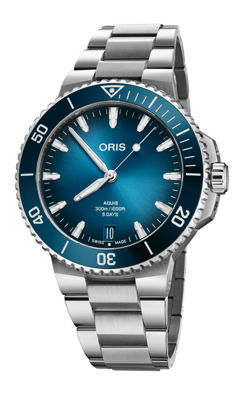 Oris Aquis Date Cal. 400 Ref# 0140077904135-0782302PEB