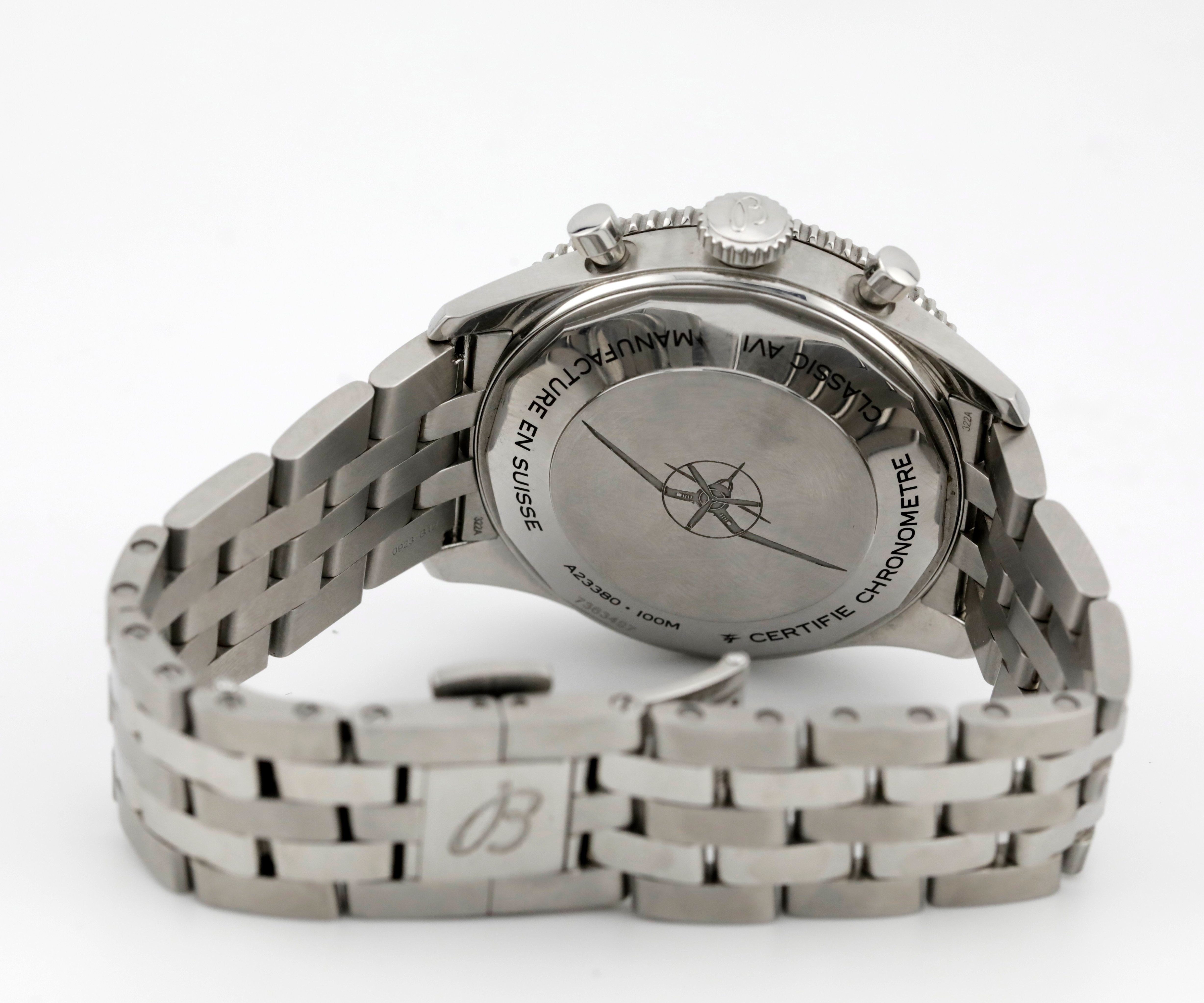 Pre Owned Breitling Classic Avi Ref# A233801A1C1A1