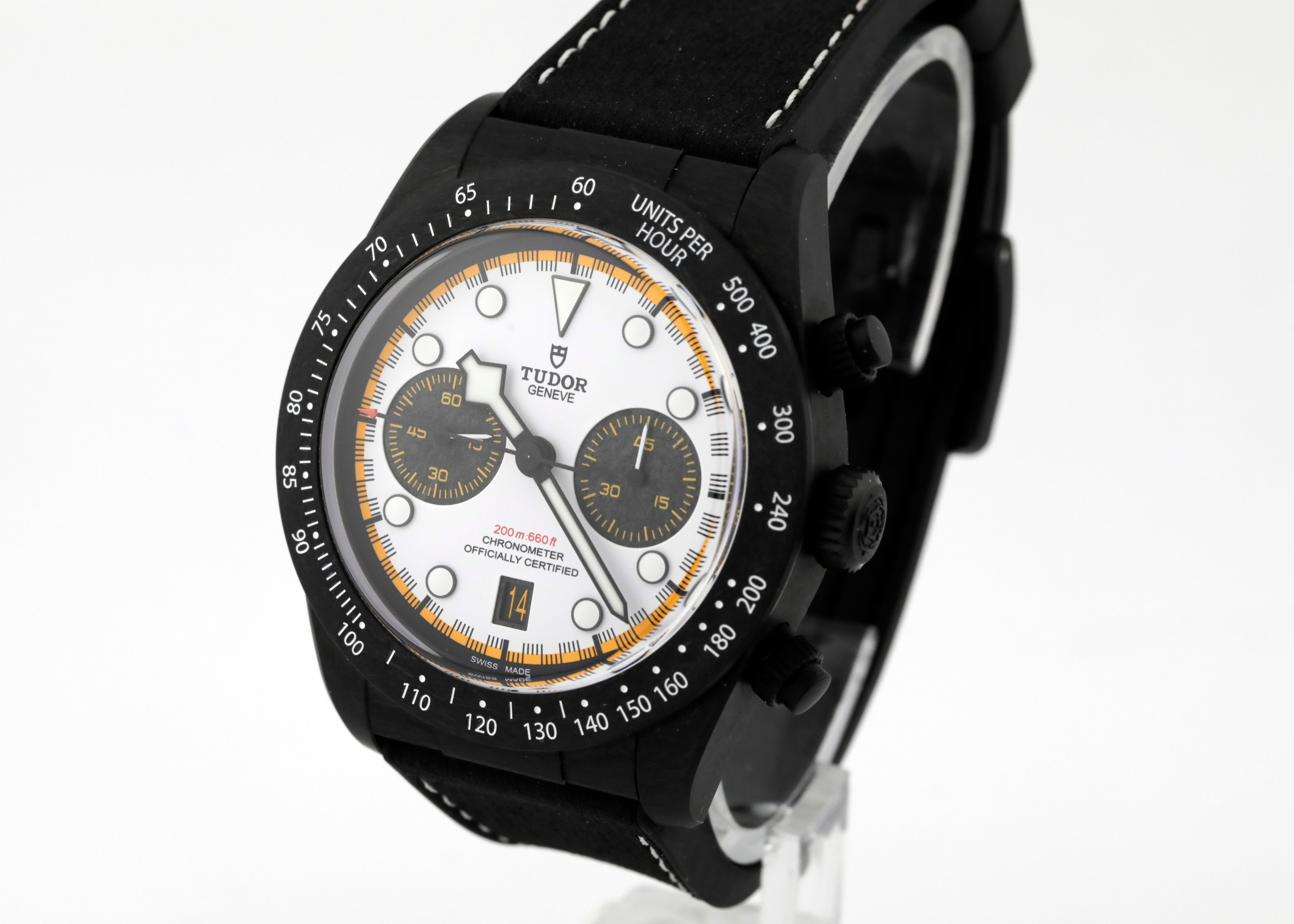 Pre Owned Tudor Black Bay Chrono Carbon Ref# 79377KN