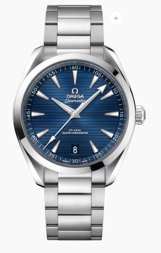 Omega Seamaster Aqua Terra 150mm, blue dial, Ref#22010412103004