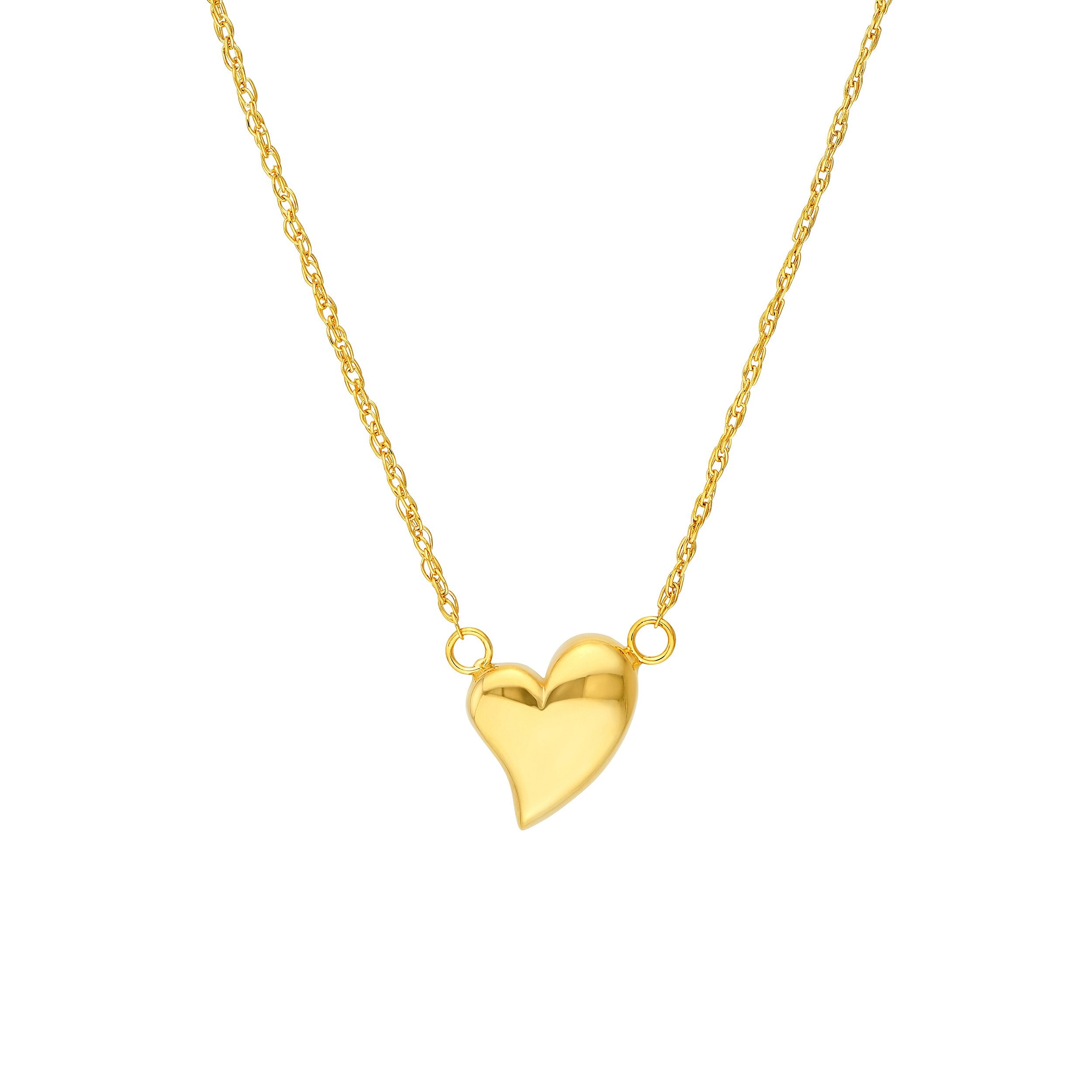 Gold Heart Necklace