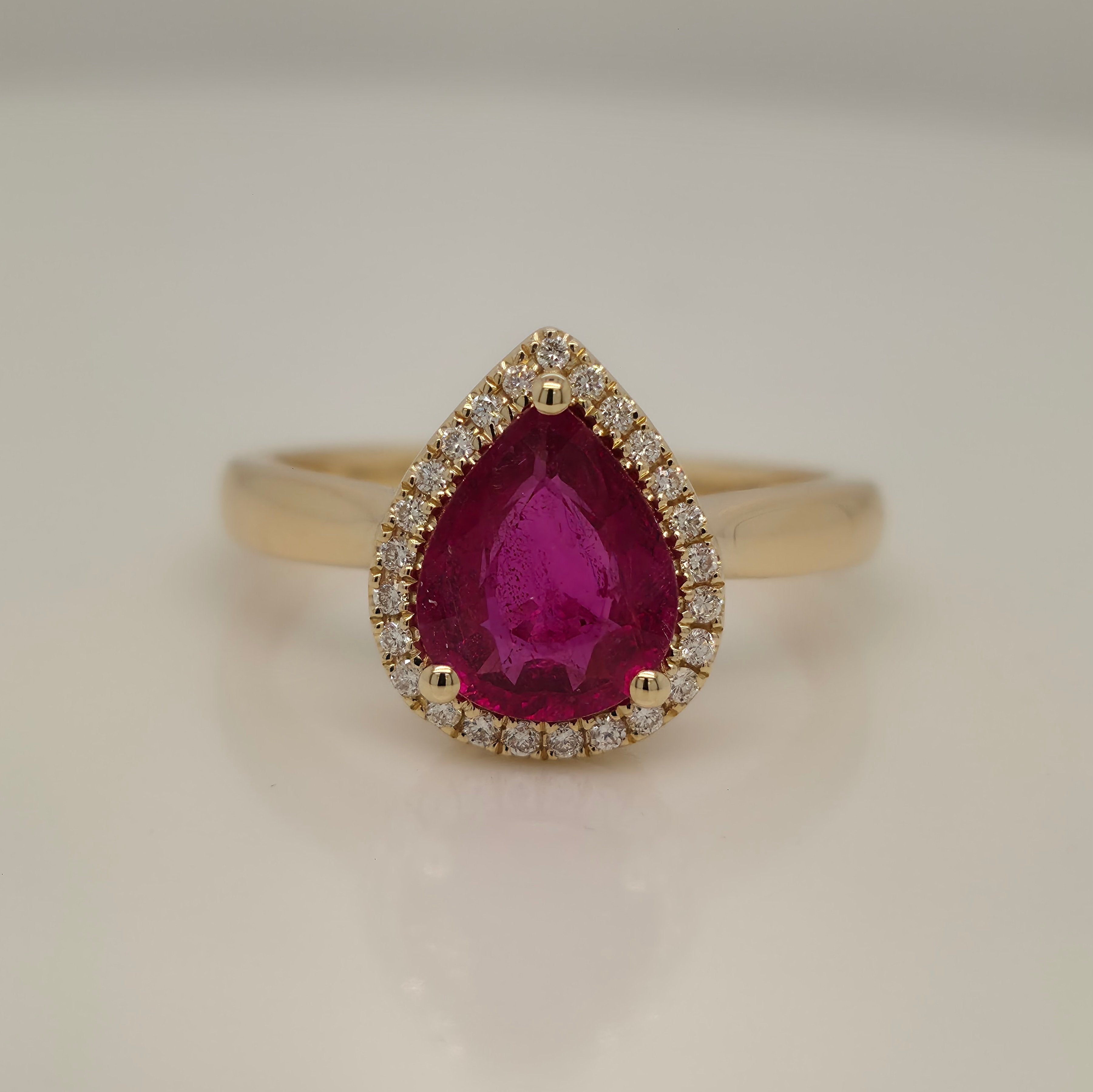 Ruby and Diamond Ring