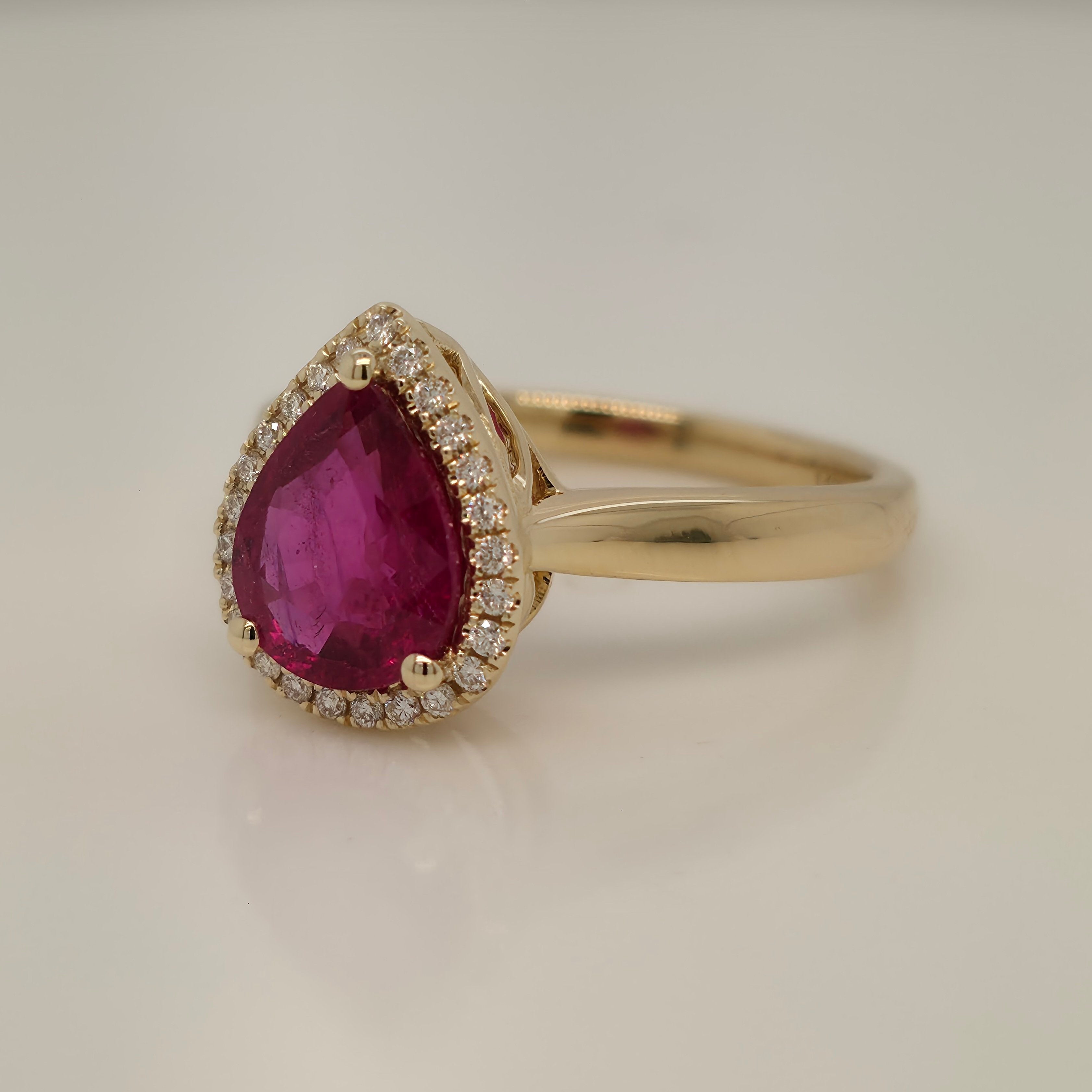 Ruby and Diamond Ring