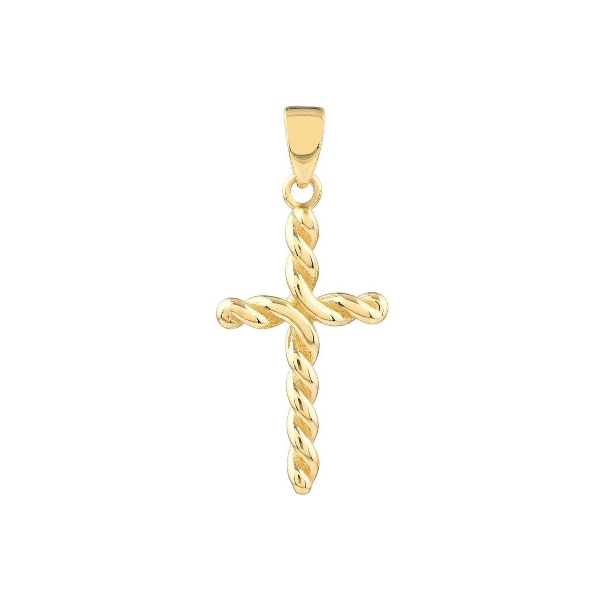 Gold Cross Charm