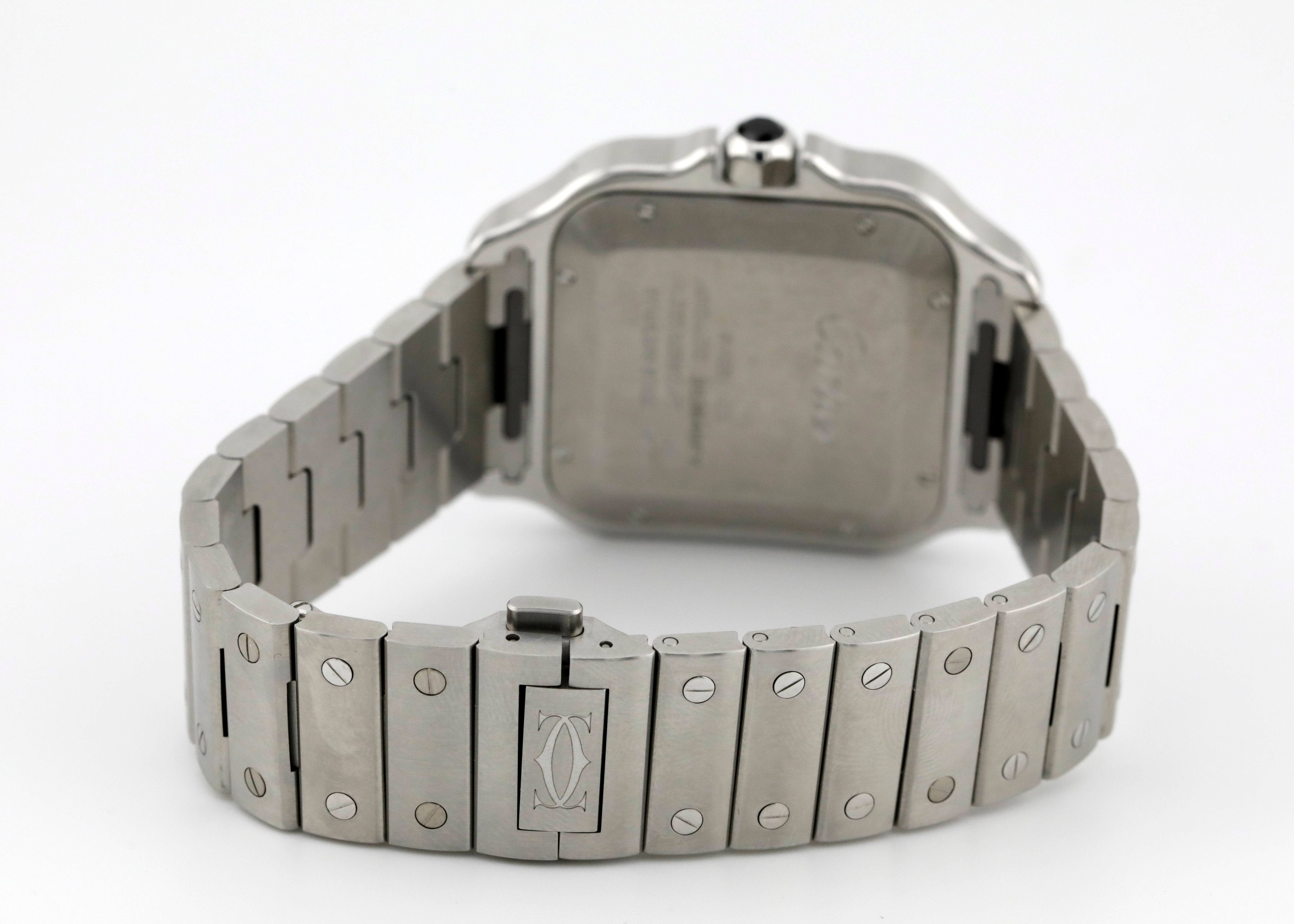 Pre Owned Cartier Santos Ref# WSSA0037