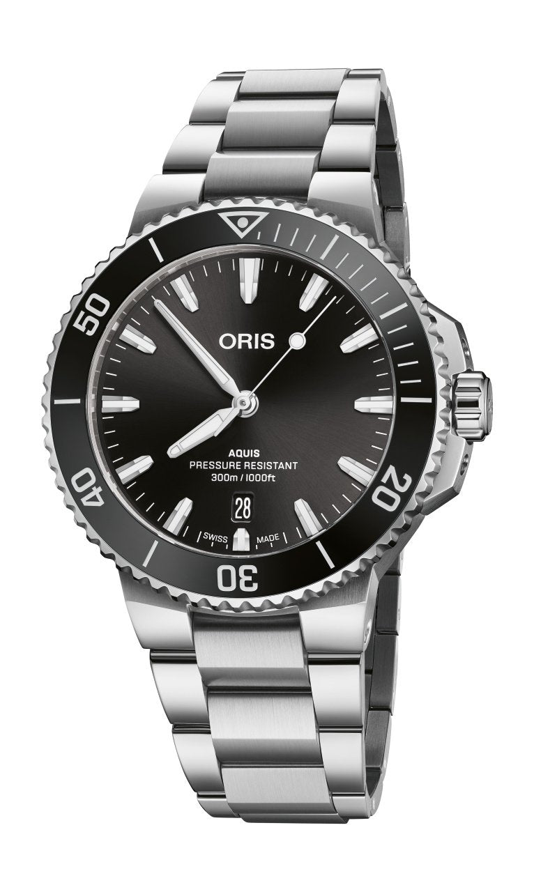 Oris Aquis Date Ref# 0173377874154-0782204PEB