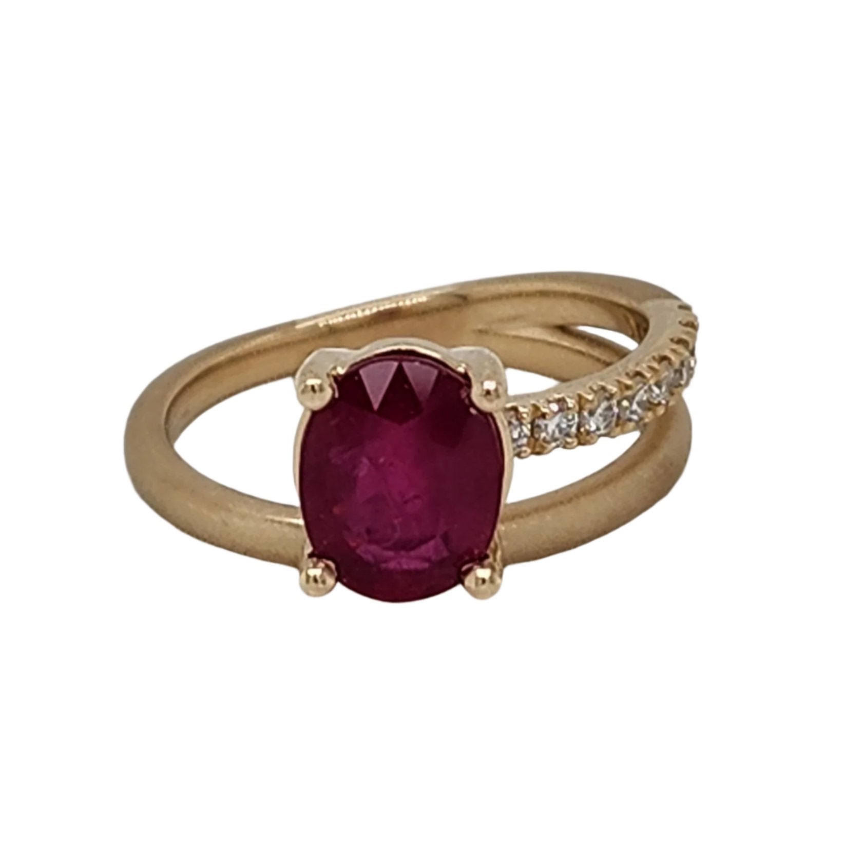 Diamond and Ruby Ring