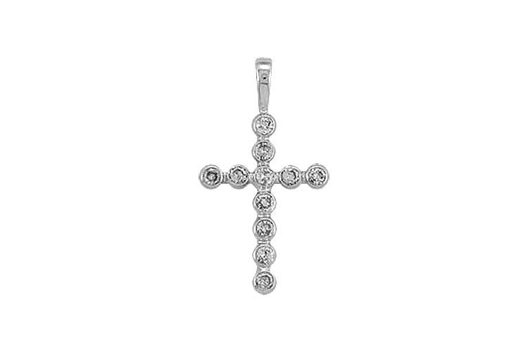 Diamond Cross Pendant