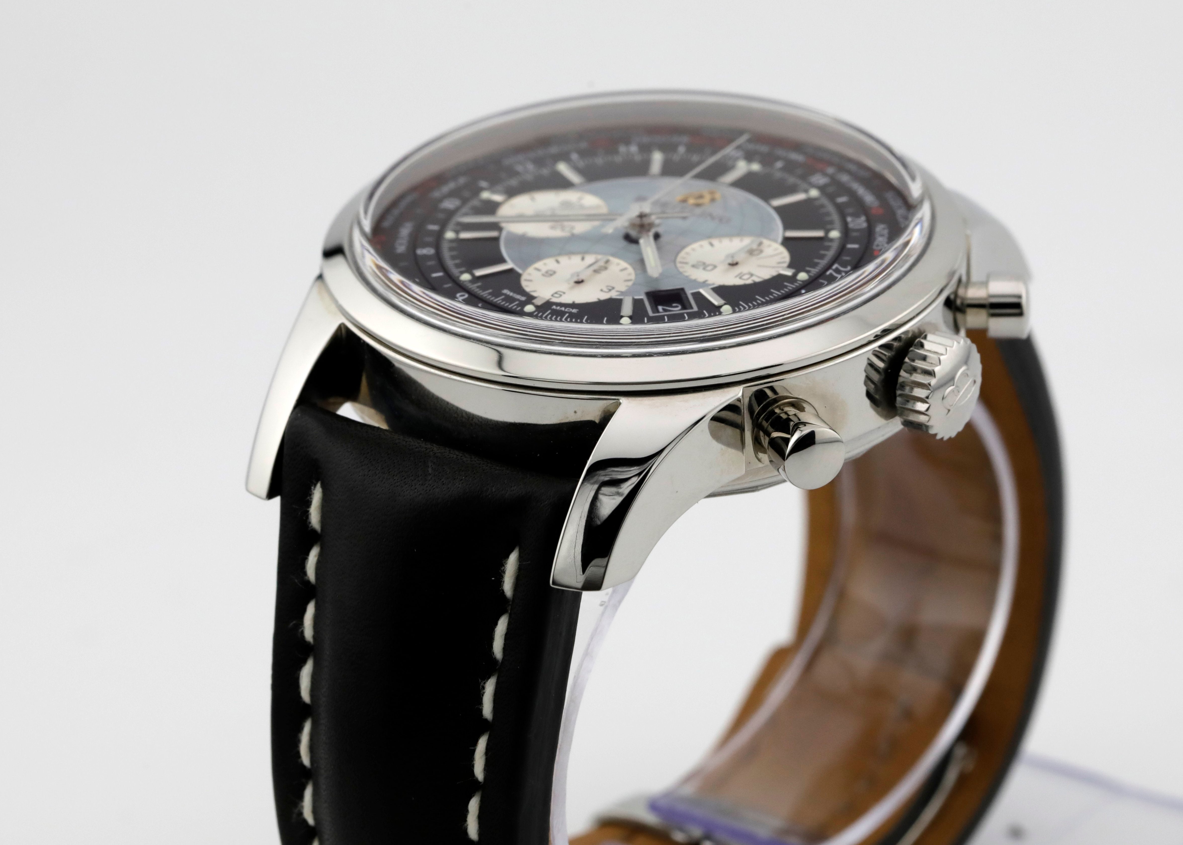 Pre Owned Breitling Transocean Chronograph Ref# AB0510U4