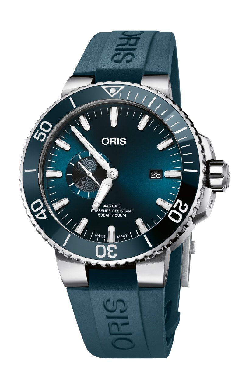 Oris Aquis Small Seconds Date Ref# 01 743 7733 4155-07 4 24 69EB